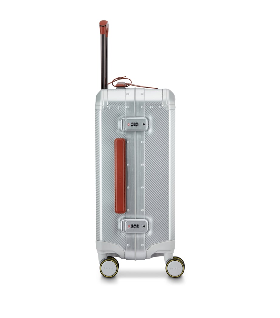 Delsey Alur Cabin Spinner Suitcase (55cm) Silver Image 4