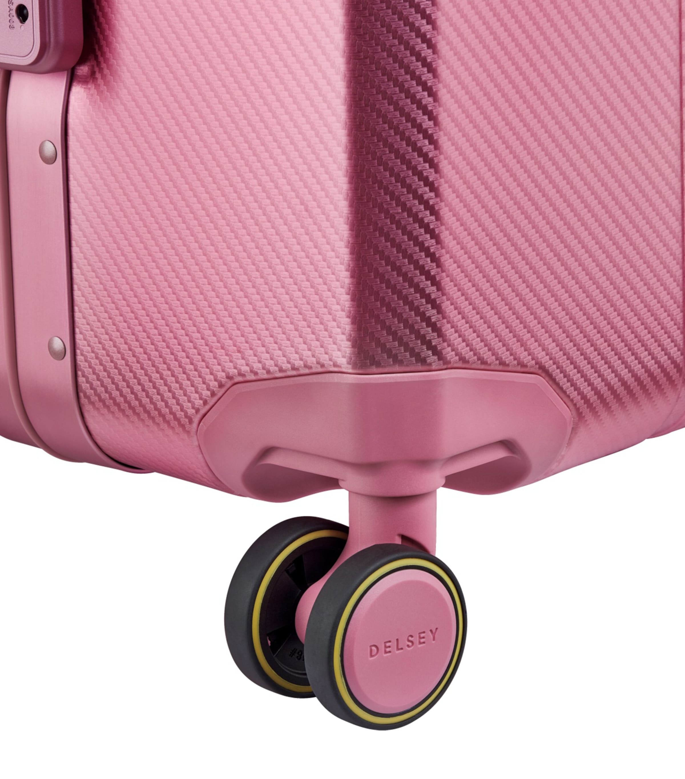 Delsey Pink Alur Spinner Suitcase (76cm) | Harrods UK