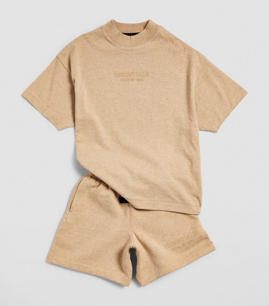 Cotton Logo T-Shirt (2-16 Years) GOLD HEATHER Image 2