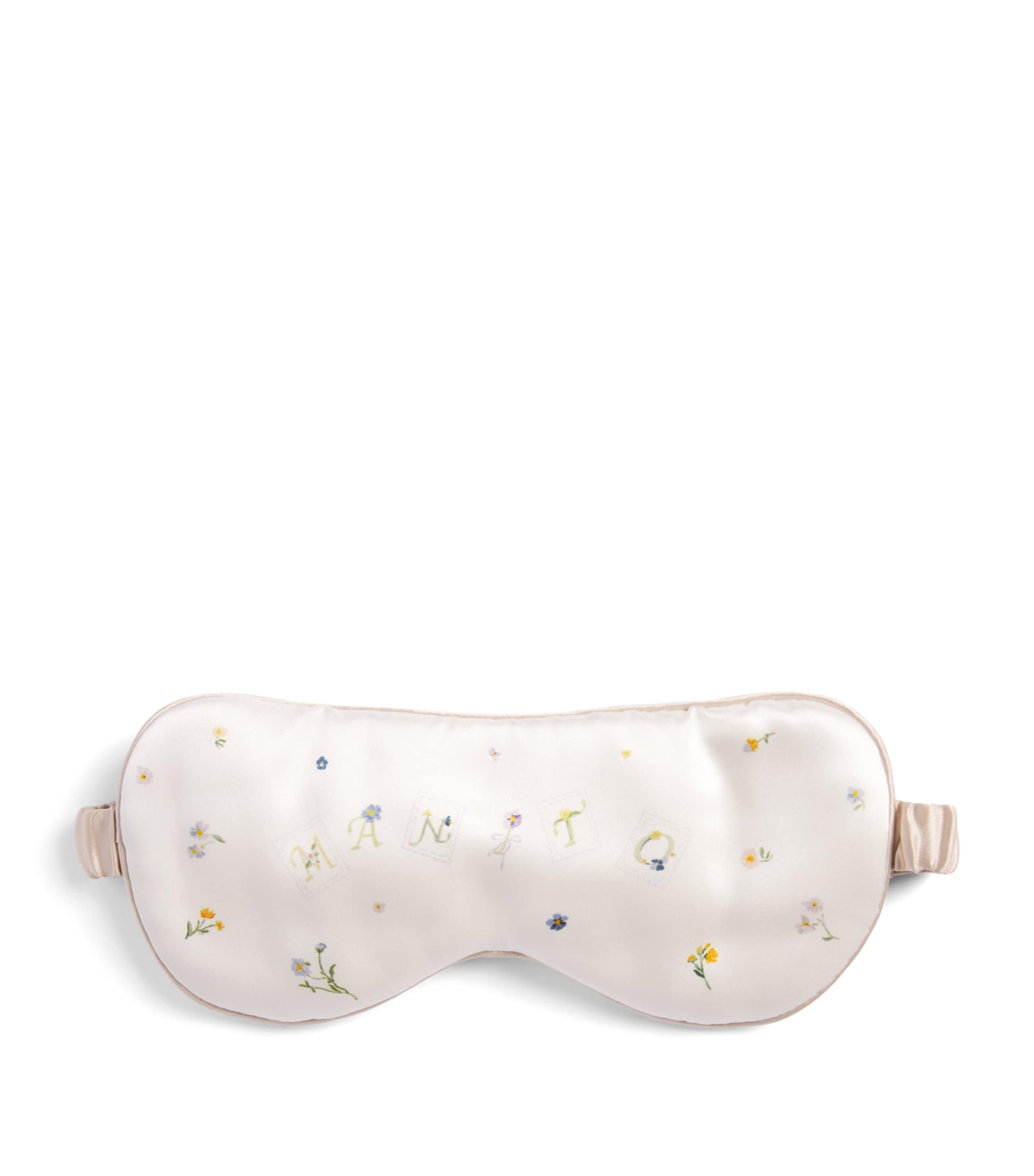 Manito Mulberry Silk Sweet Garden Sleep Mask
