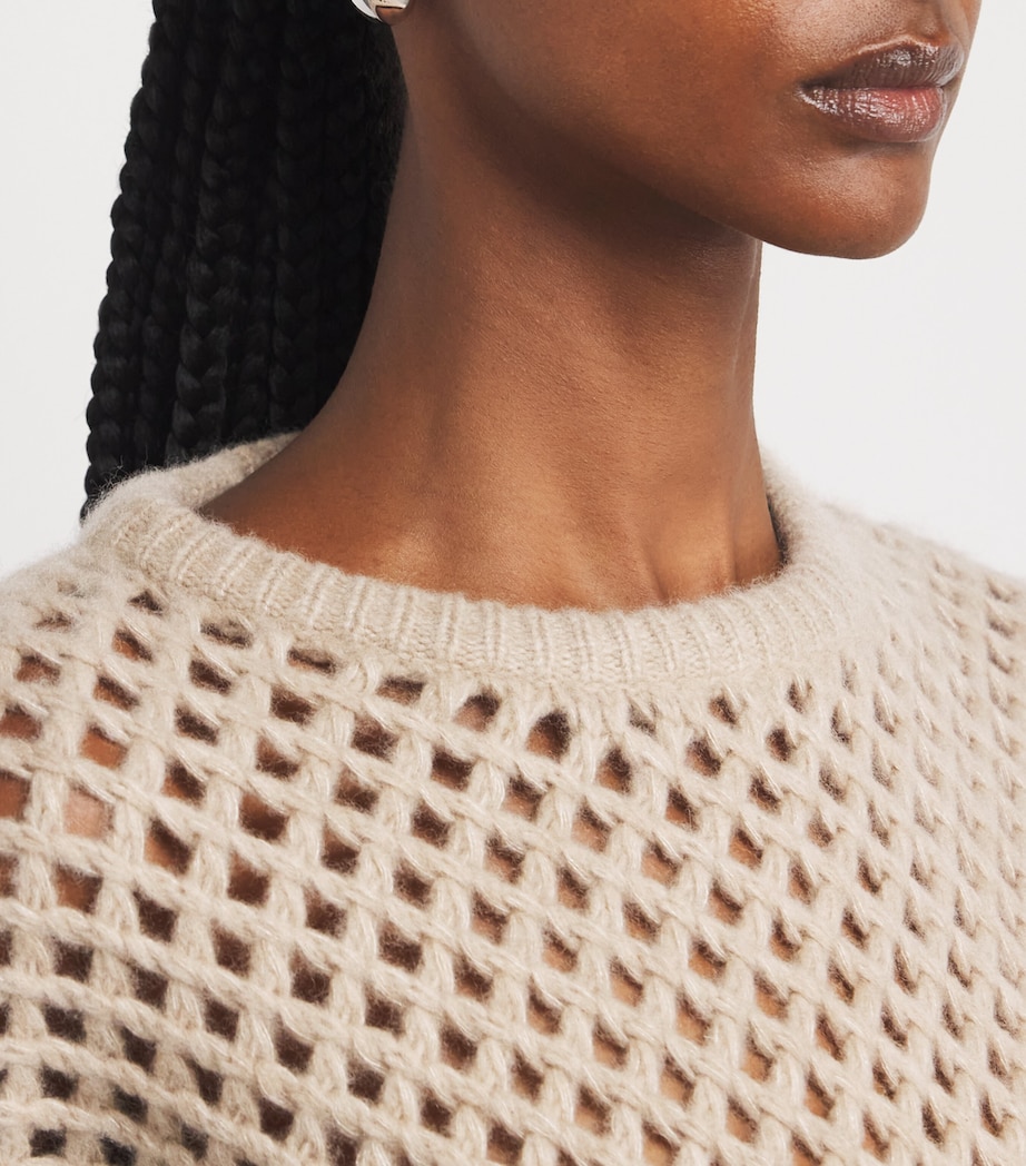 Cashmere-Silk Sweater BEIGE Image 6