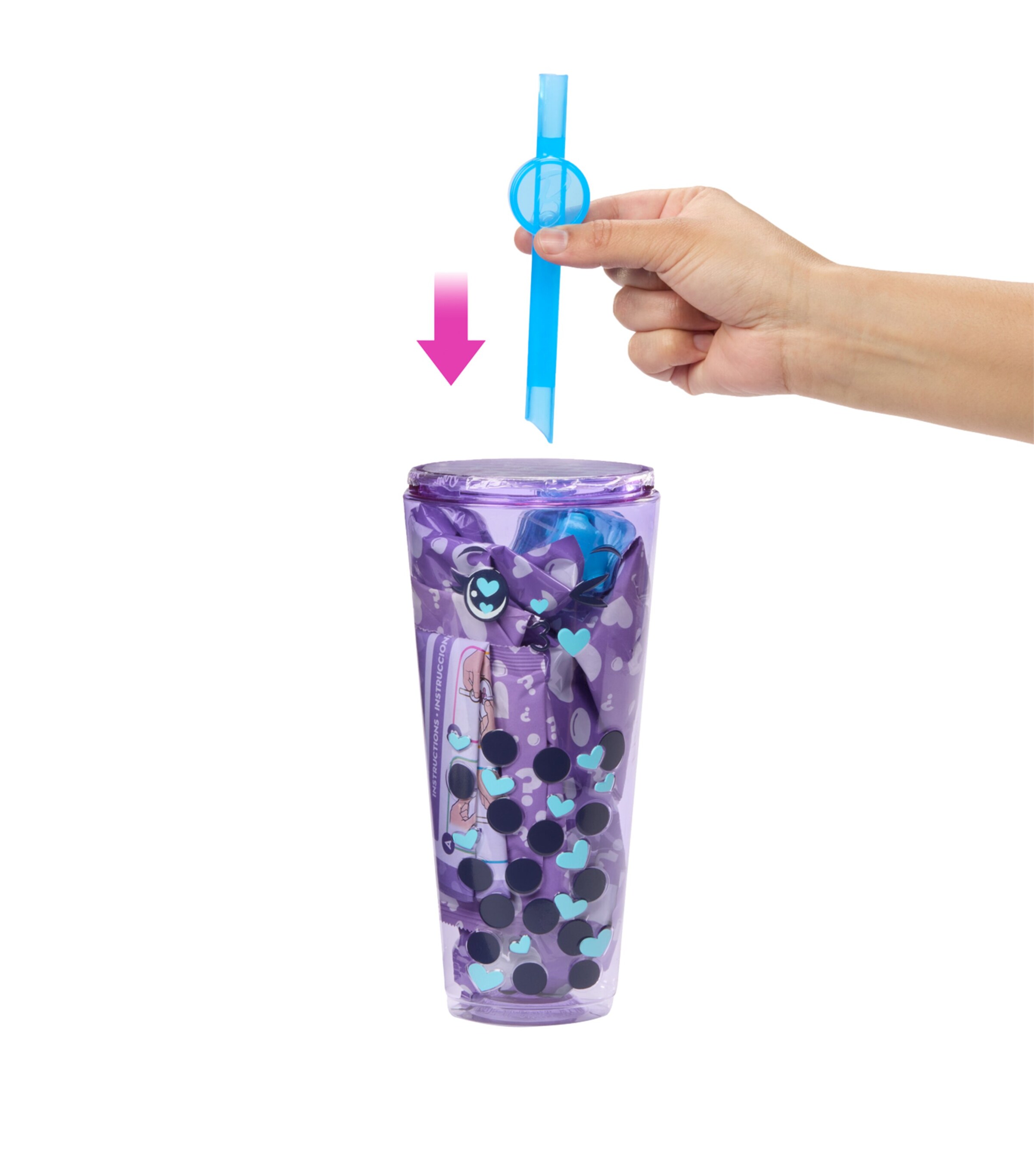 Barbie Pop Reveal Bubble Tea Doll Image 4