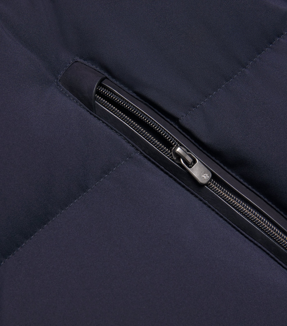 Quilted Harmon Down Jacket NAVY Image 5