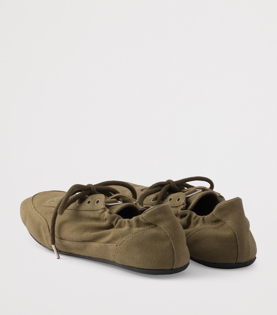 Canvas Collapse Sneakers F0161 Image 4