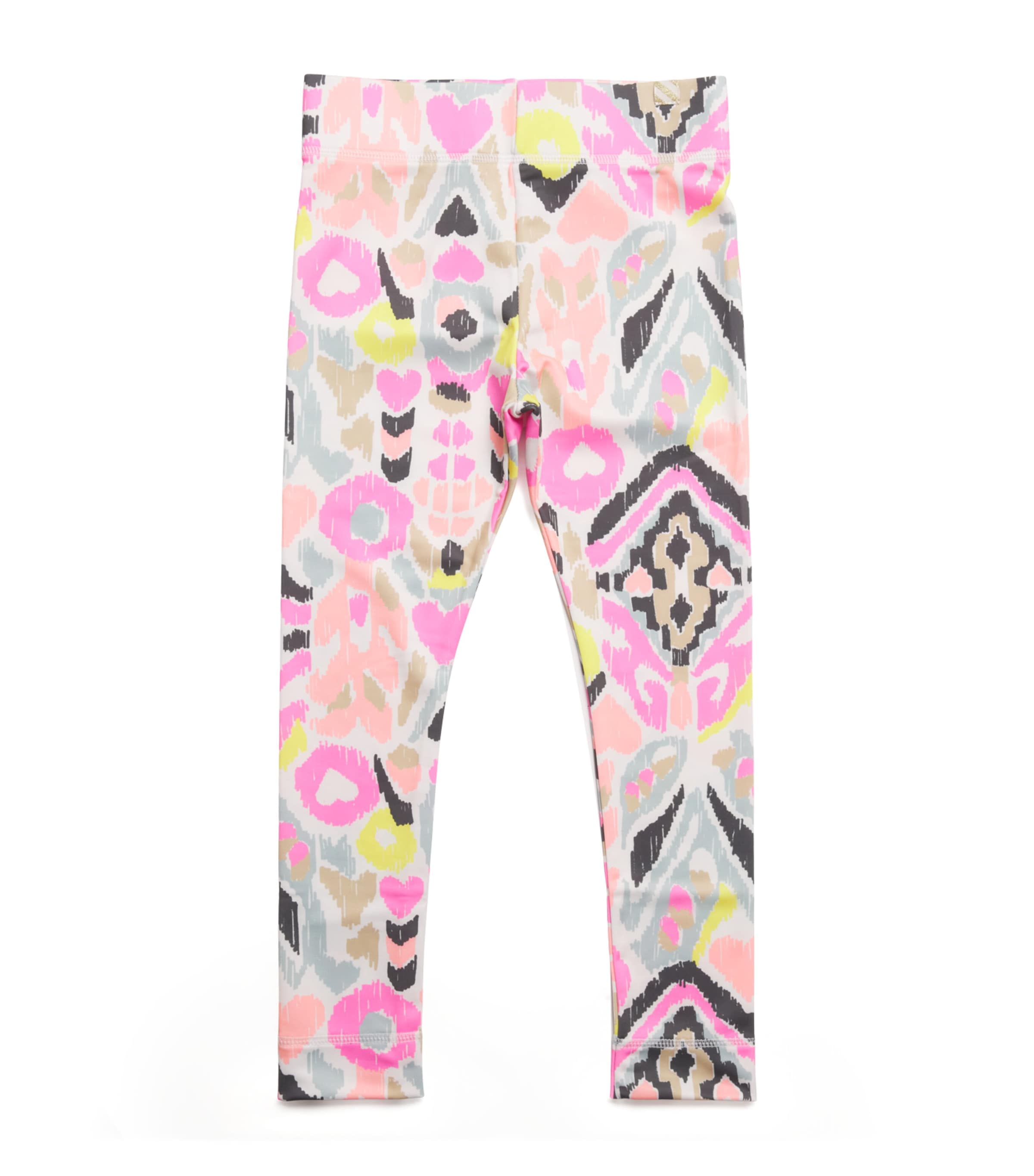 Billieblush Ikat Print Leggings In Pink