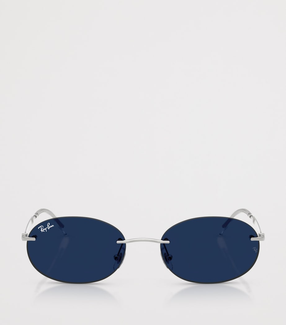 Ray-Ban RB3767 Metal Oval Sunglasses Image 8
