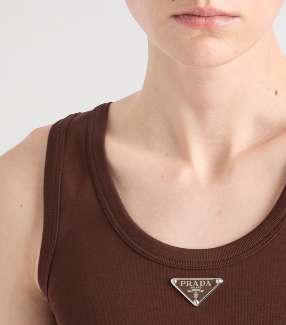 Cotton Ribbed Midi Dress F0324 Image 5