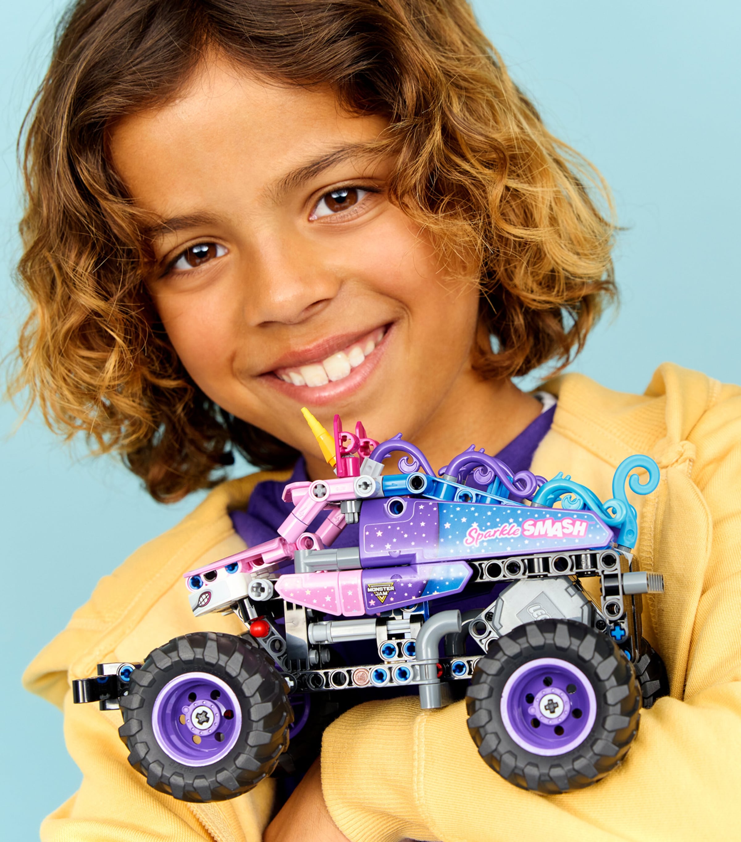 Technic Monster Jam Sparkle Smash Pull-Back Truck 42220 MULTI Image 3