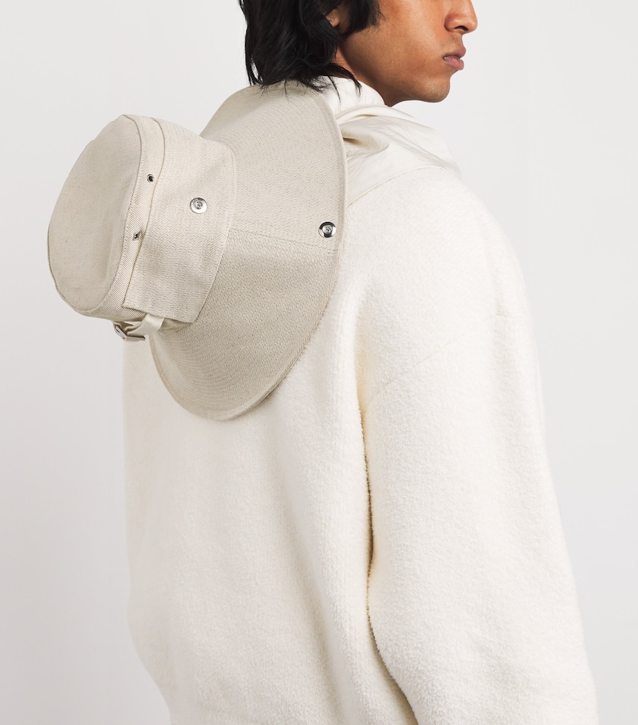 Denim De-Nîmes Bucket Hat 110-OFF-WHITE Image 4