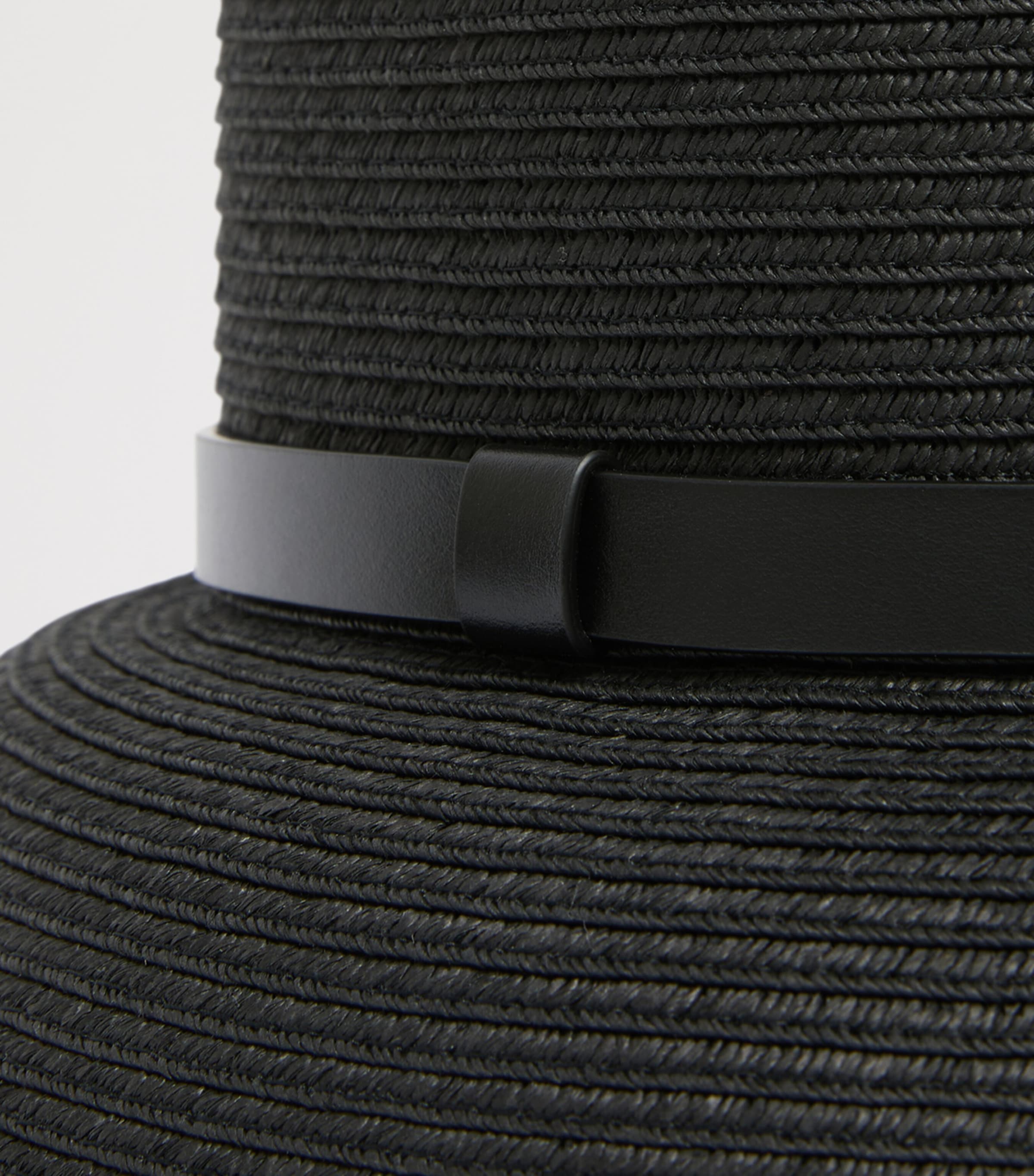 Wide-Brim Hat BLACK Image 4