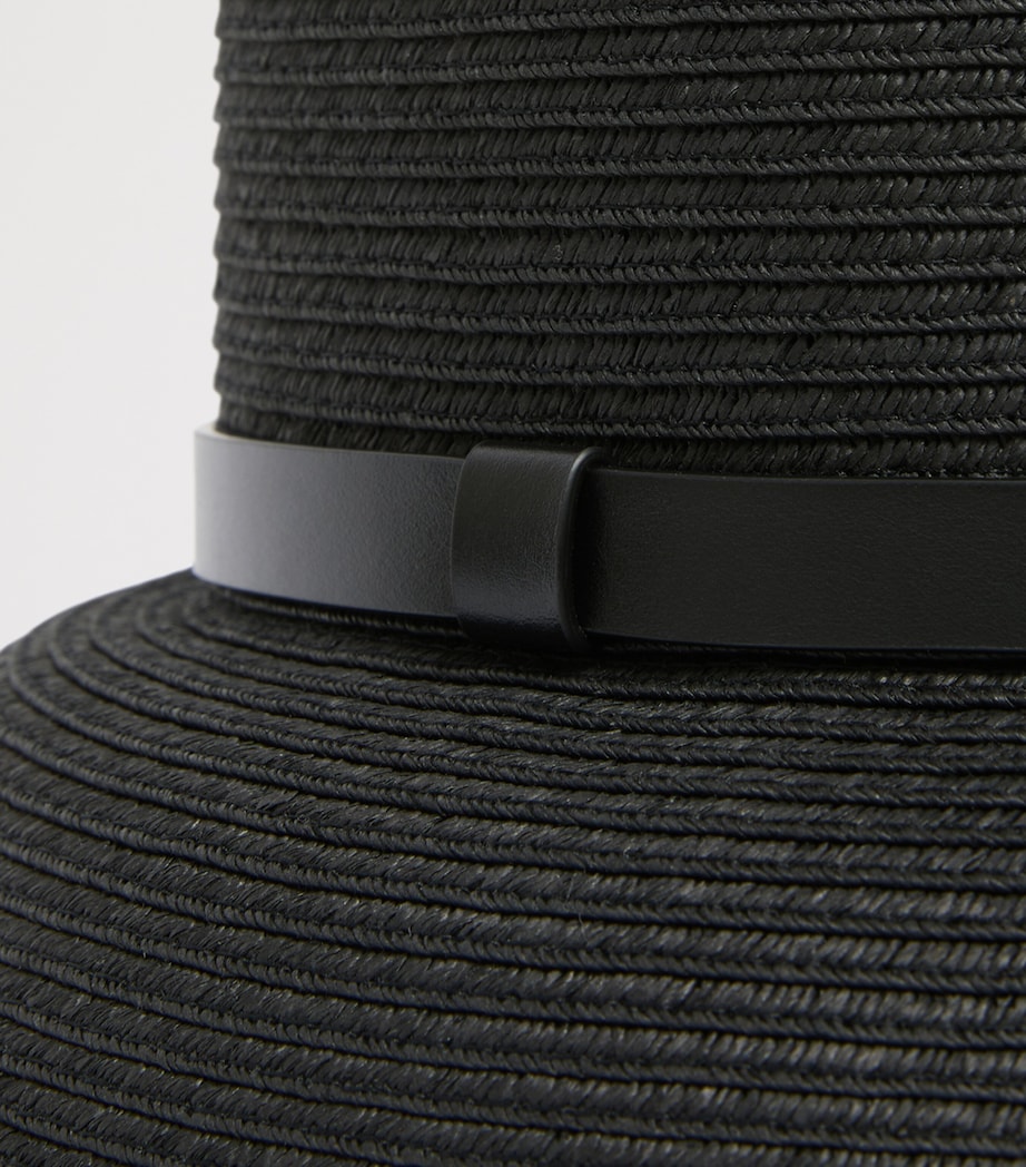 Wide-Brim Hat BLACK Image 4