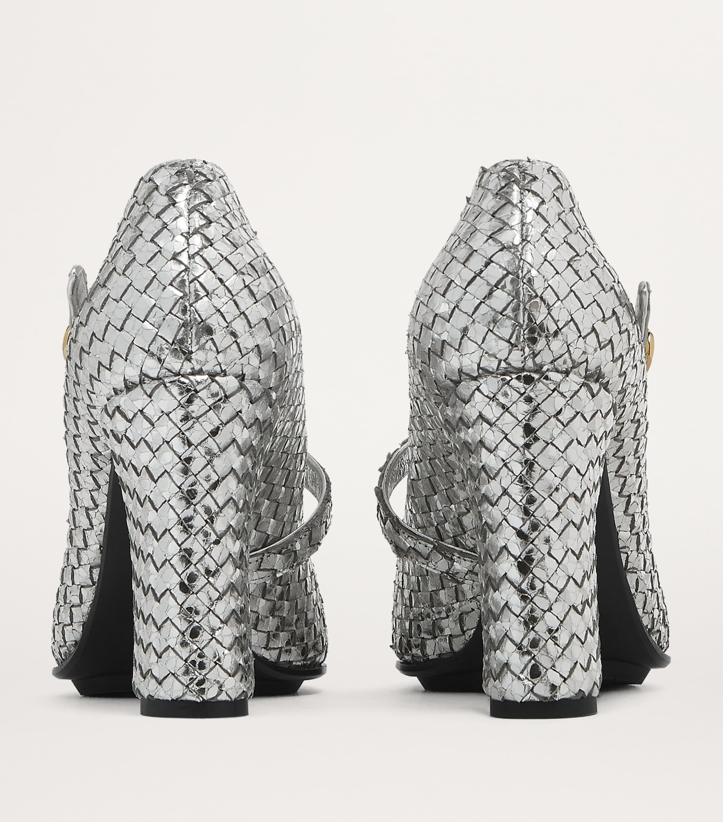 Leather Step Pumps 85 1414 Image 3