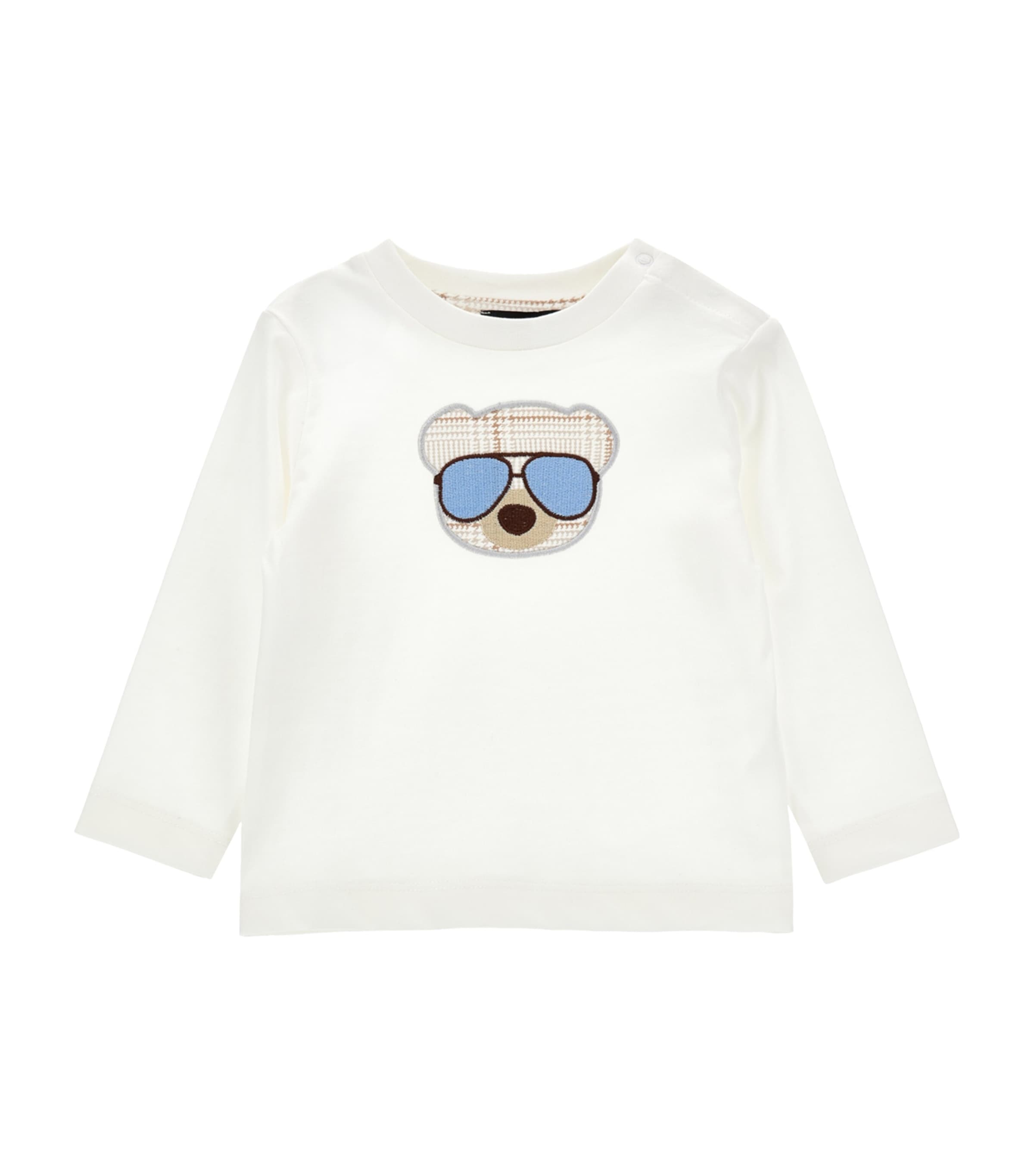 Cotton Teddy Bear T-Shirt (6-24 Months) PANNA Image 1