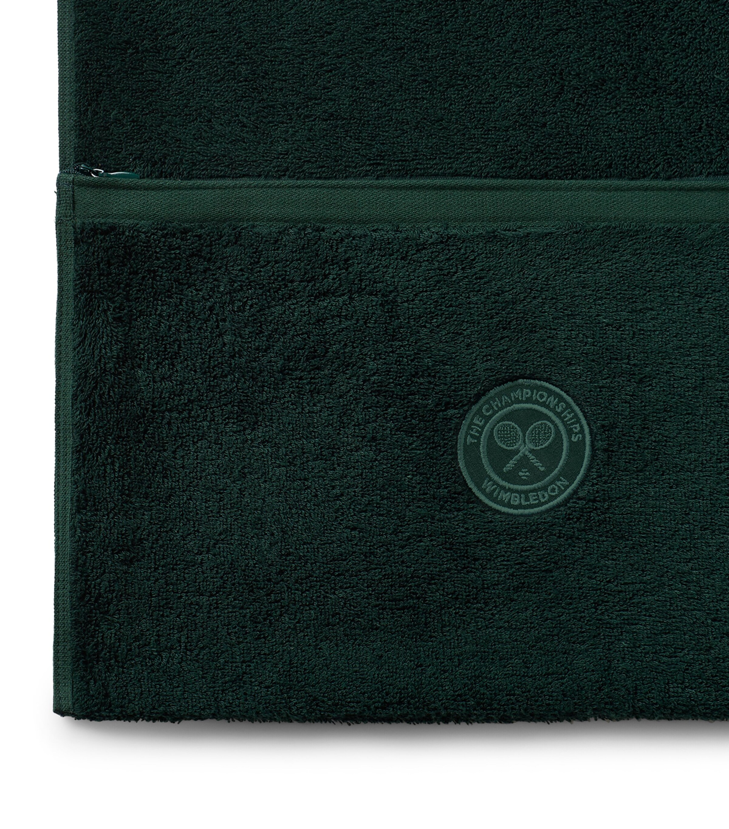Christy x Wimbledon Logo Gym Towel (40cm x 120cm) Green Image 4