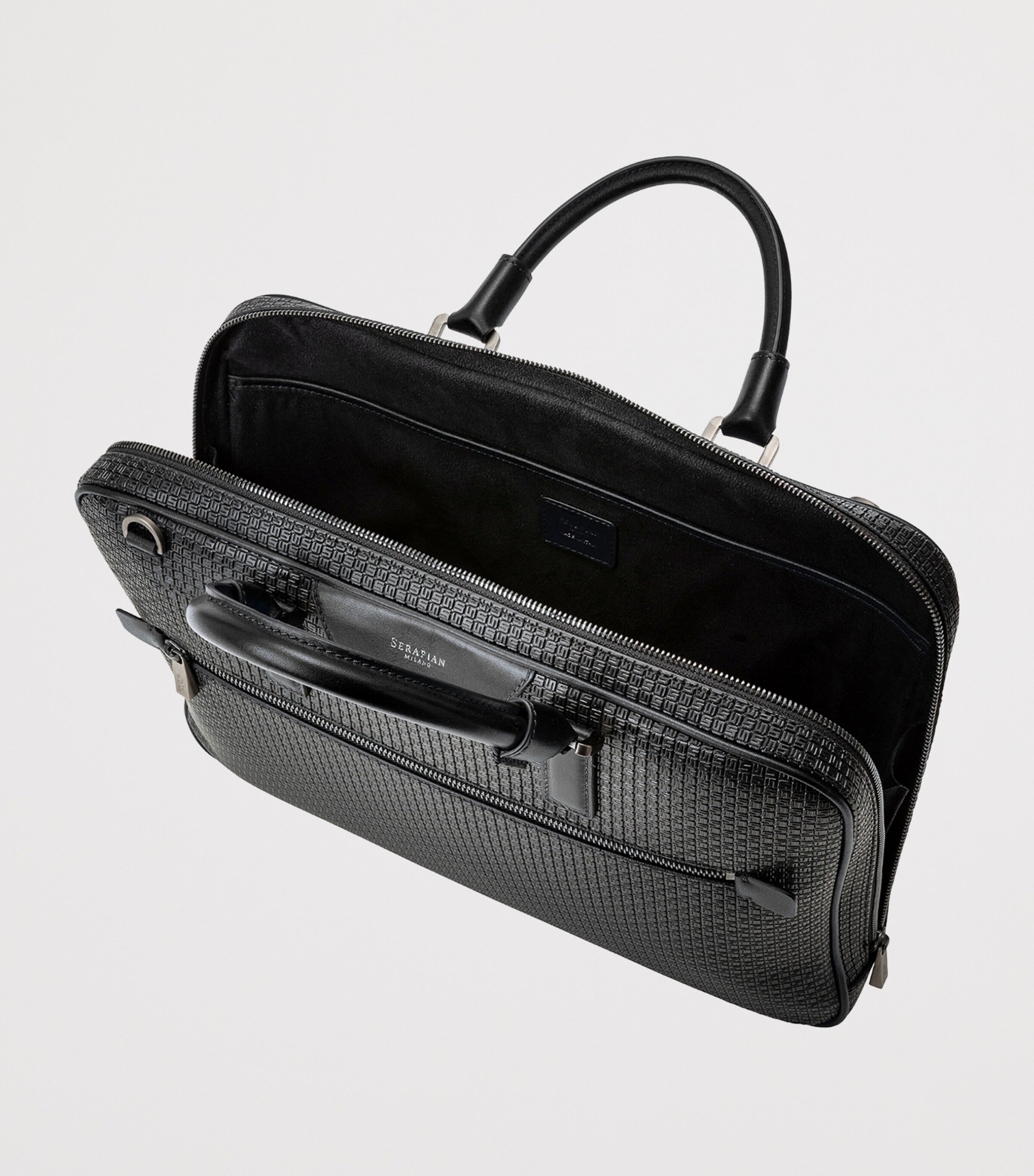 Extra Slim Stepan Briefcase BLACK ECLIPSE Image 4
