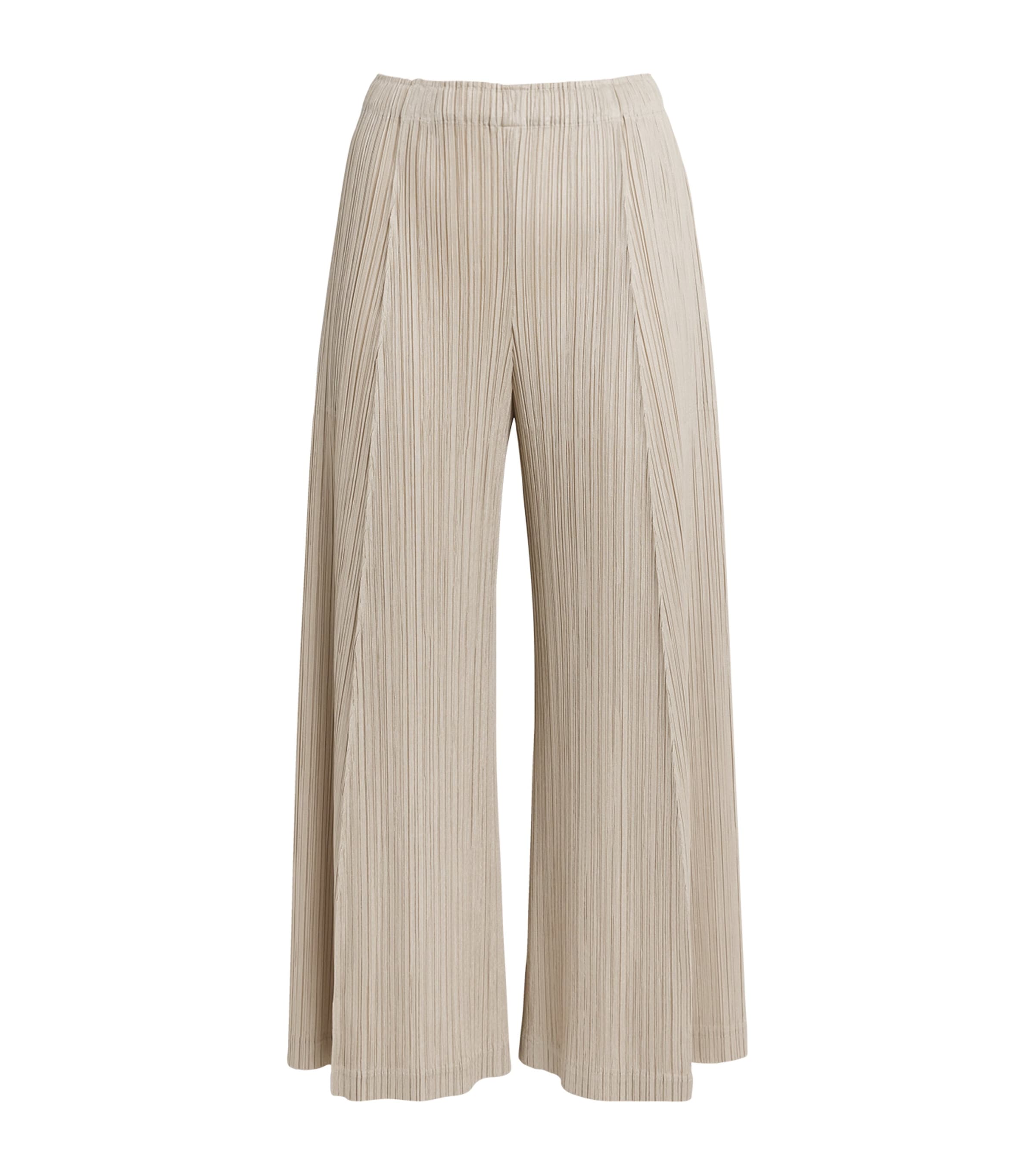 Issey Miyake Thicker Bottoms 1 Trousers In Neutral