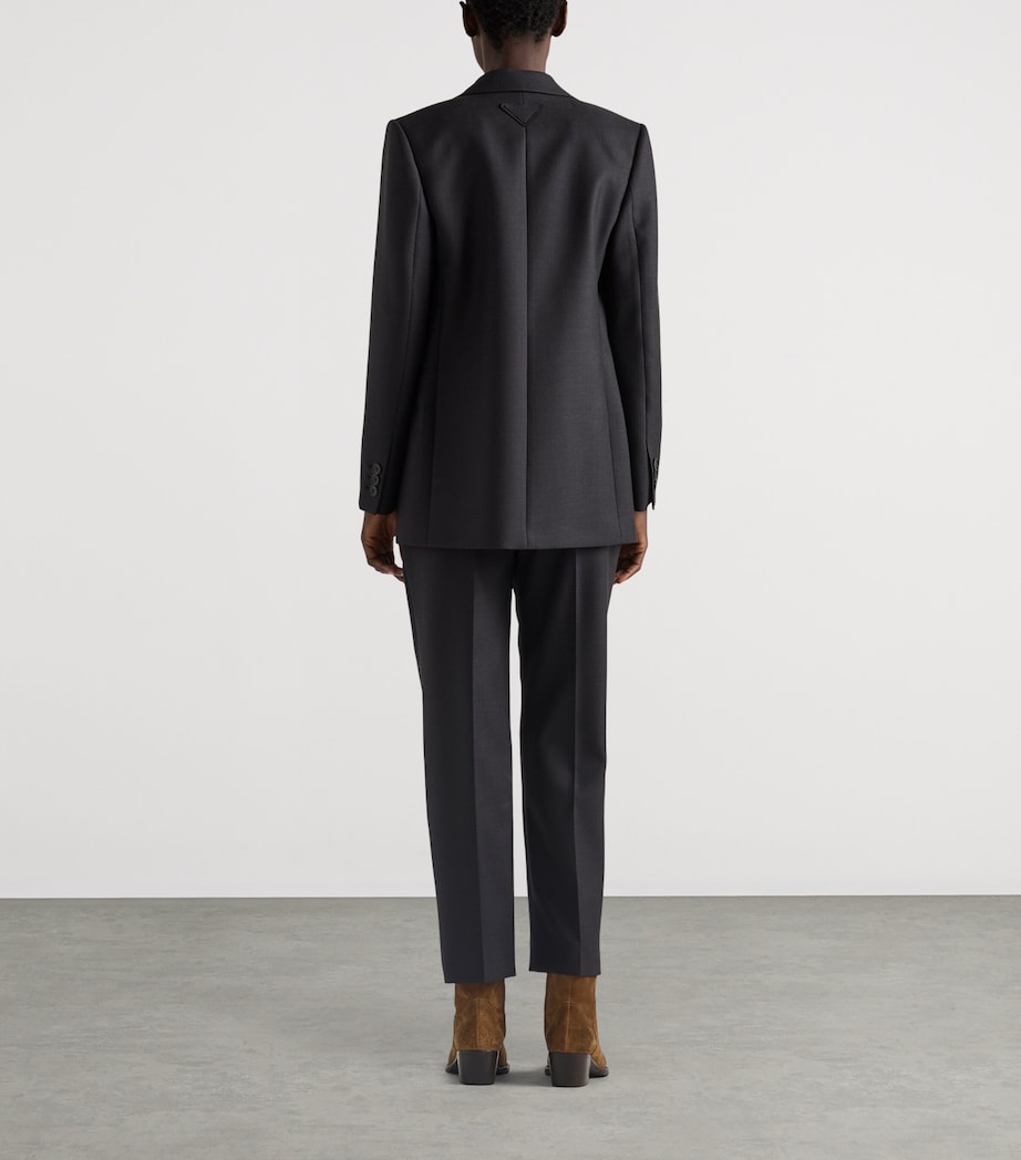 Wool Gabardine Trousers F0308 Image 5