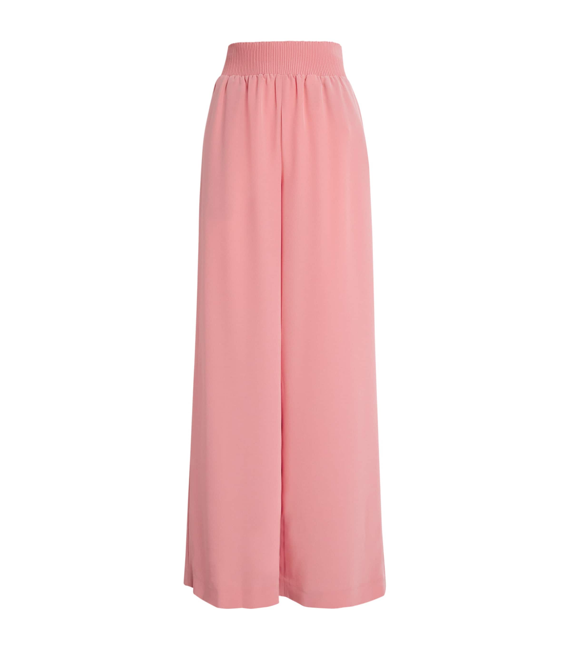 Joseph Womens Satin Twill Nour Trousers Blush Image 1