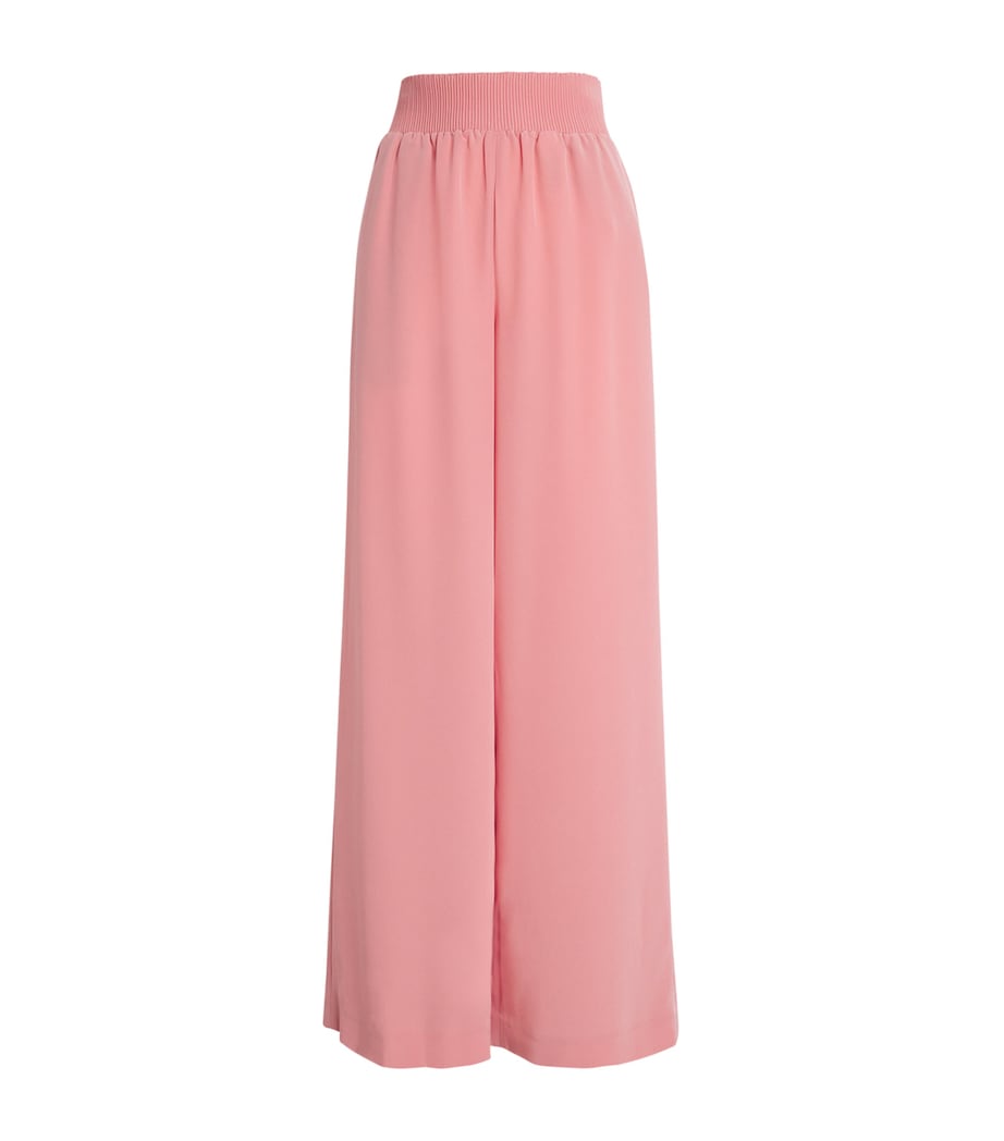 Joseph Womens Satin Twill Nour Trousers Blush Image 1