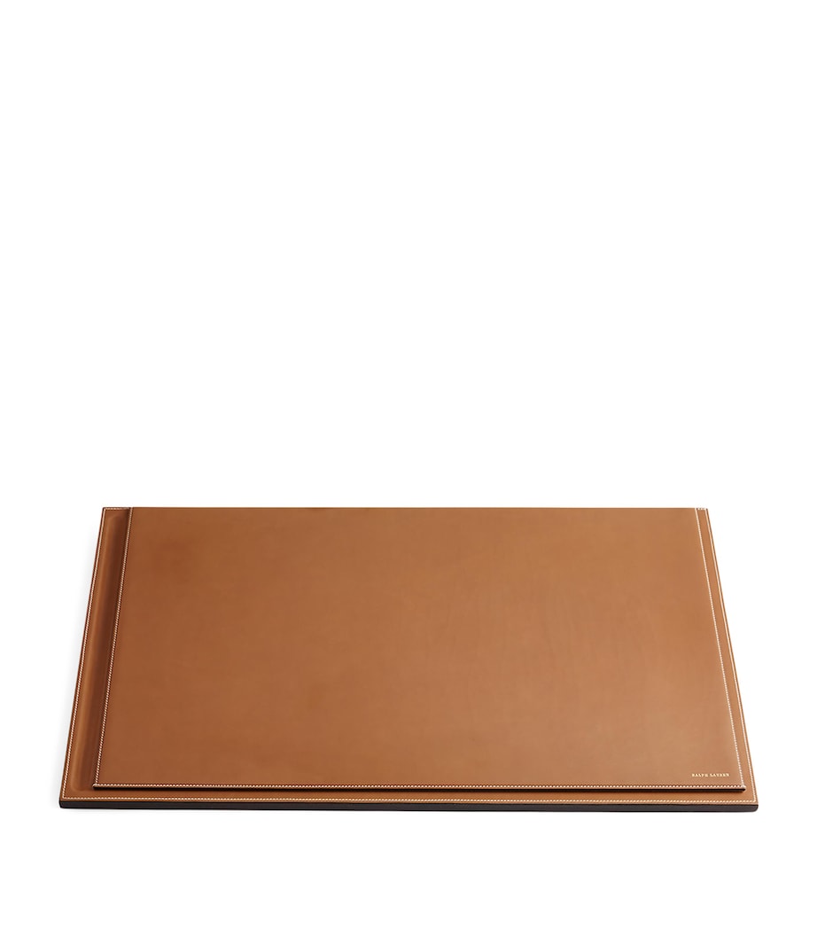 Leather Brennan Blotter SADDLE Image 1