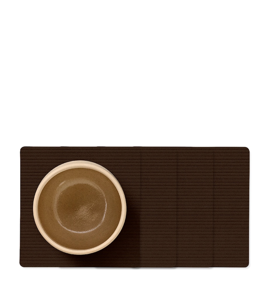 Square Corduroy Coasters (Set of 4) HAZEL Image 1