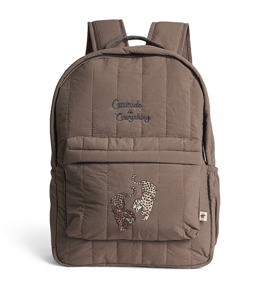 Quilted Juno Backpack S25115WALNUT Image 1