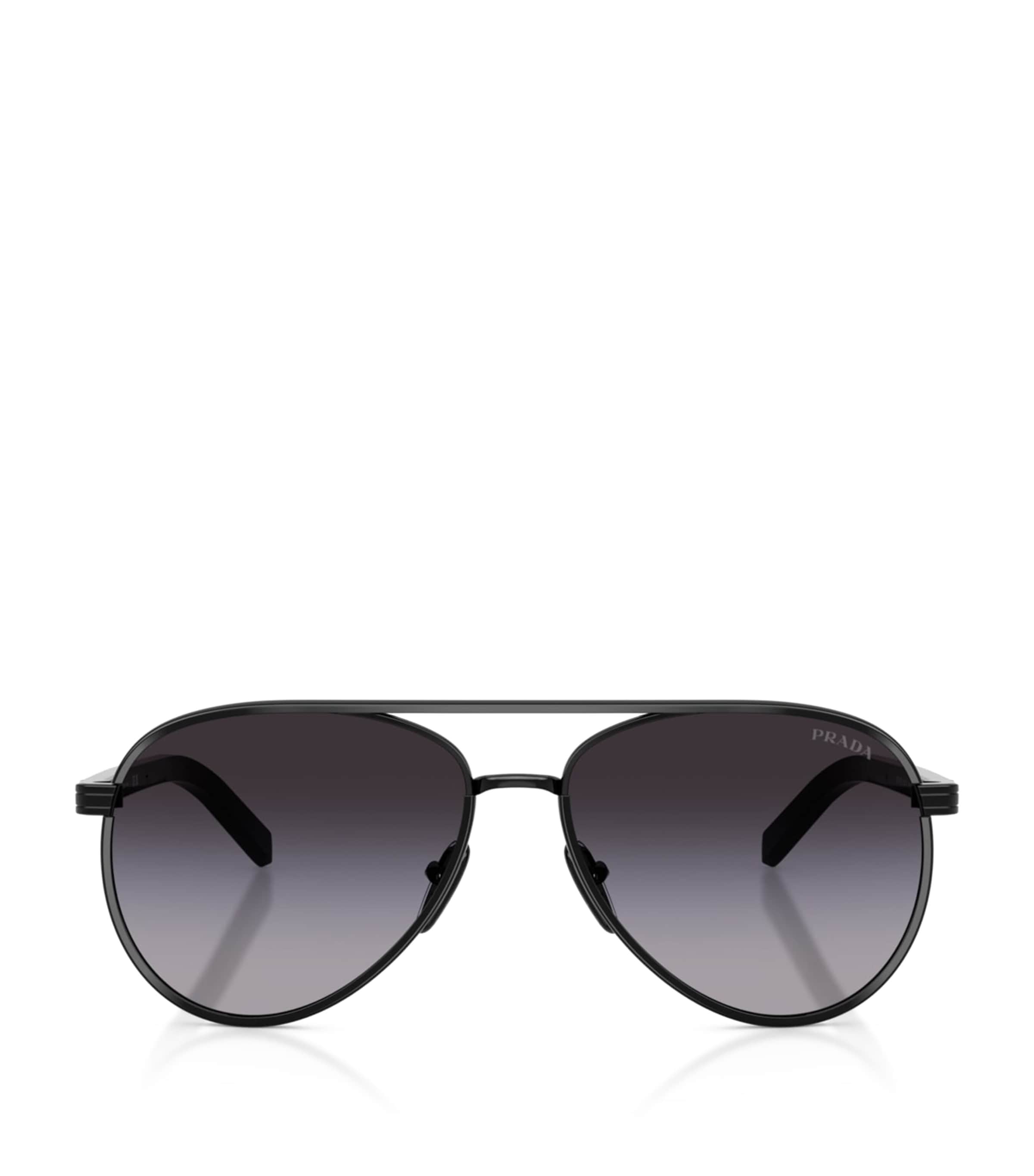 Prada B57S  Pilot Sunglasses Black Image 1