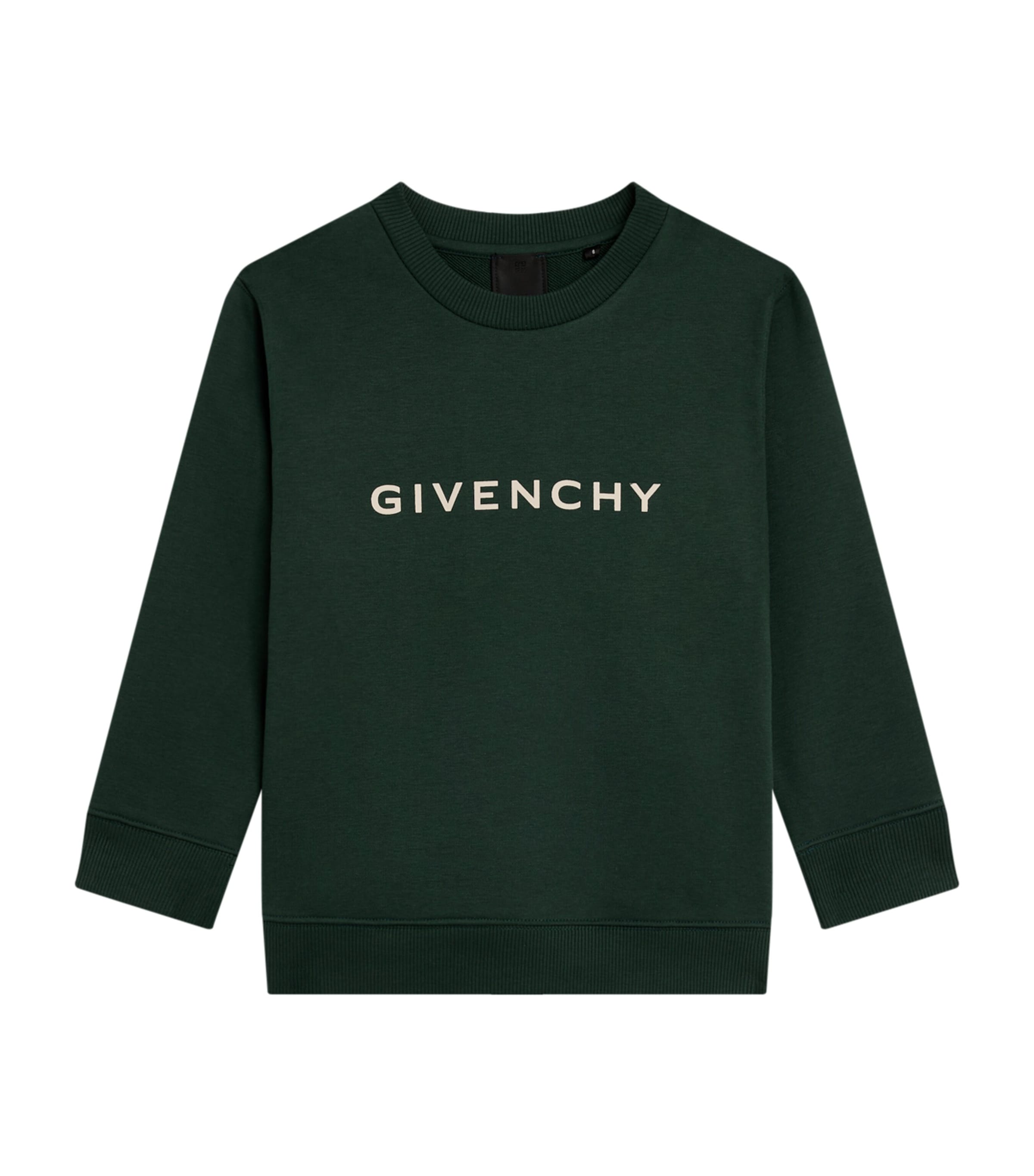 Givenchy Cotton-blend Logo Sweatshirt In Green