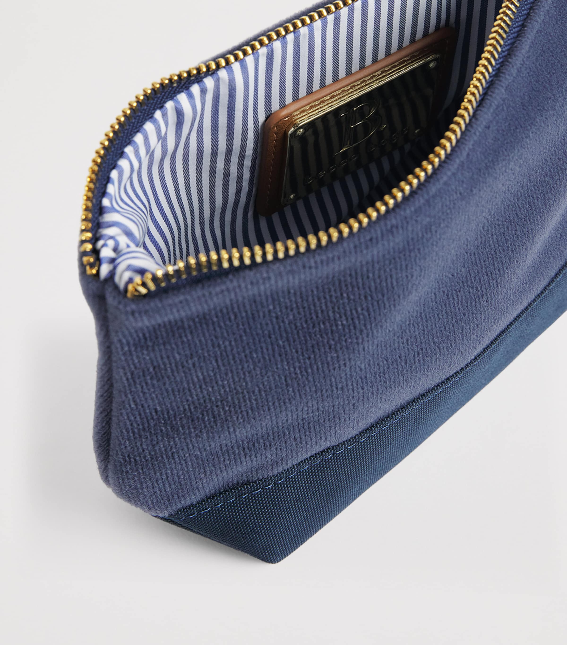 BECCO BAGS Small Valet Pouch Navy Image 4
