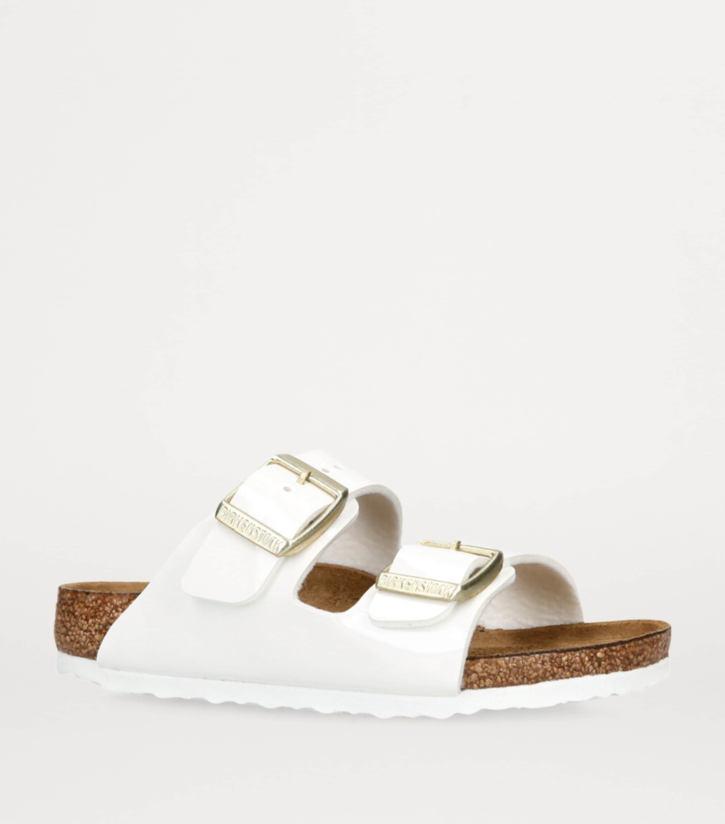 Patent Arizona Sandals WHITE Image 3