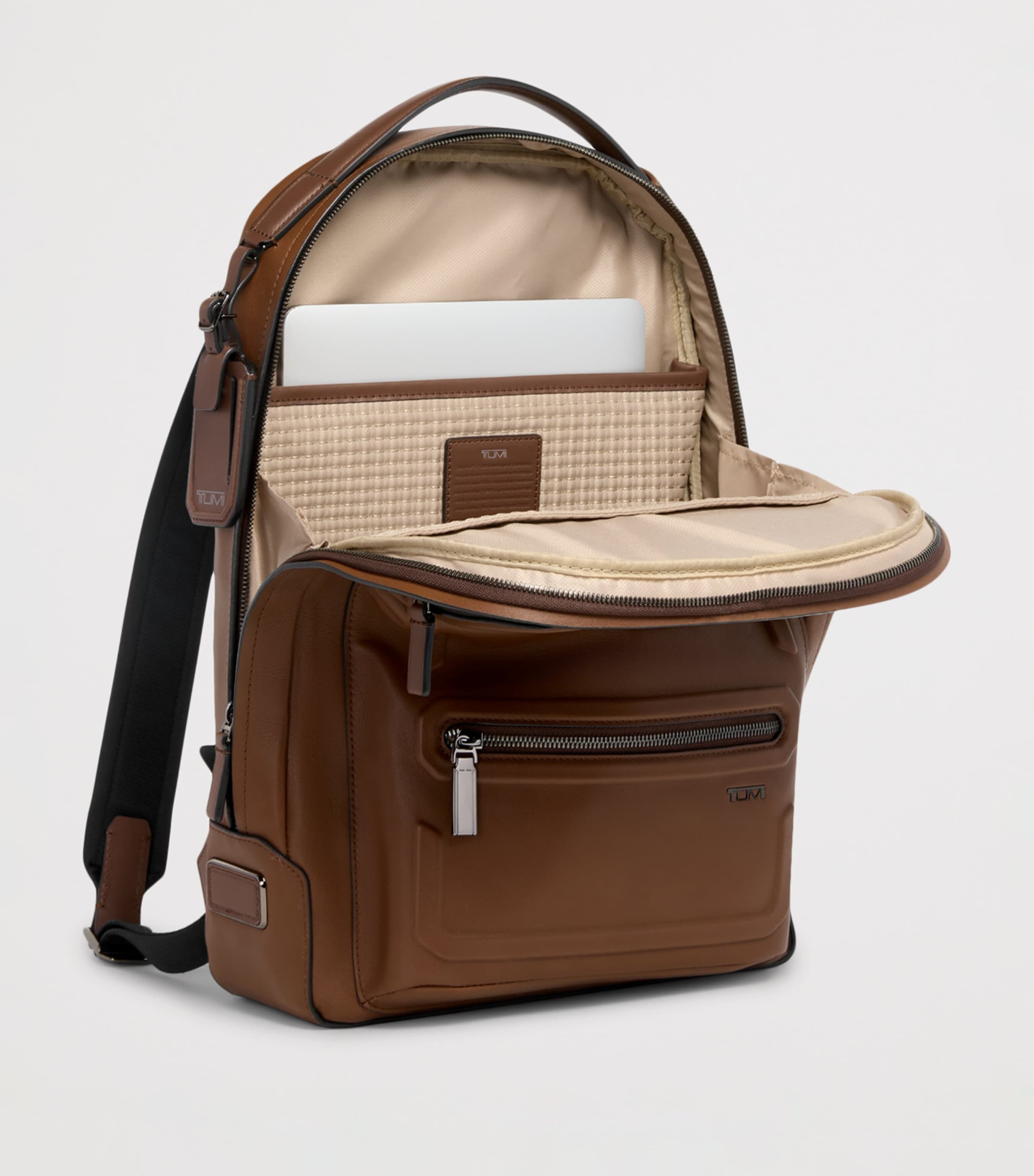 Tumi Harrison Bradner Backpack Cognac Bombe Image 2