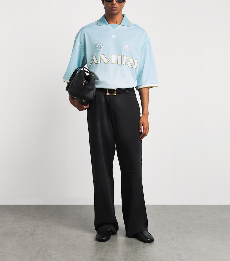 AMIRI Mens 94 Sport Jersey Sky Image 2