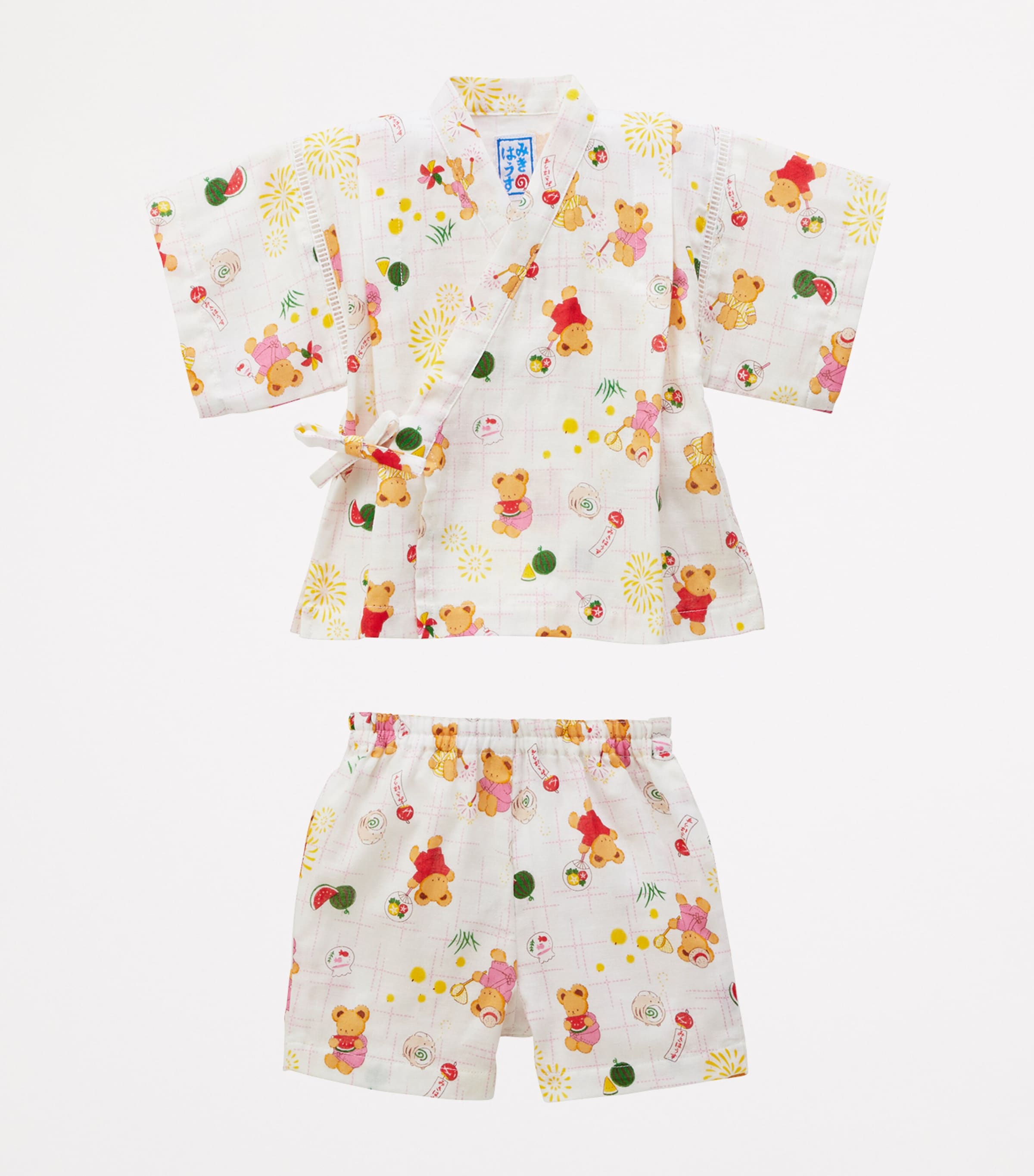 Cotton Jinbei Pyjama Set (2-5 Years) 1 Image 6