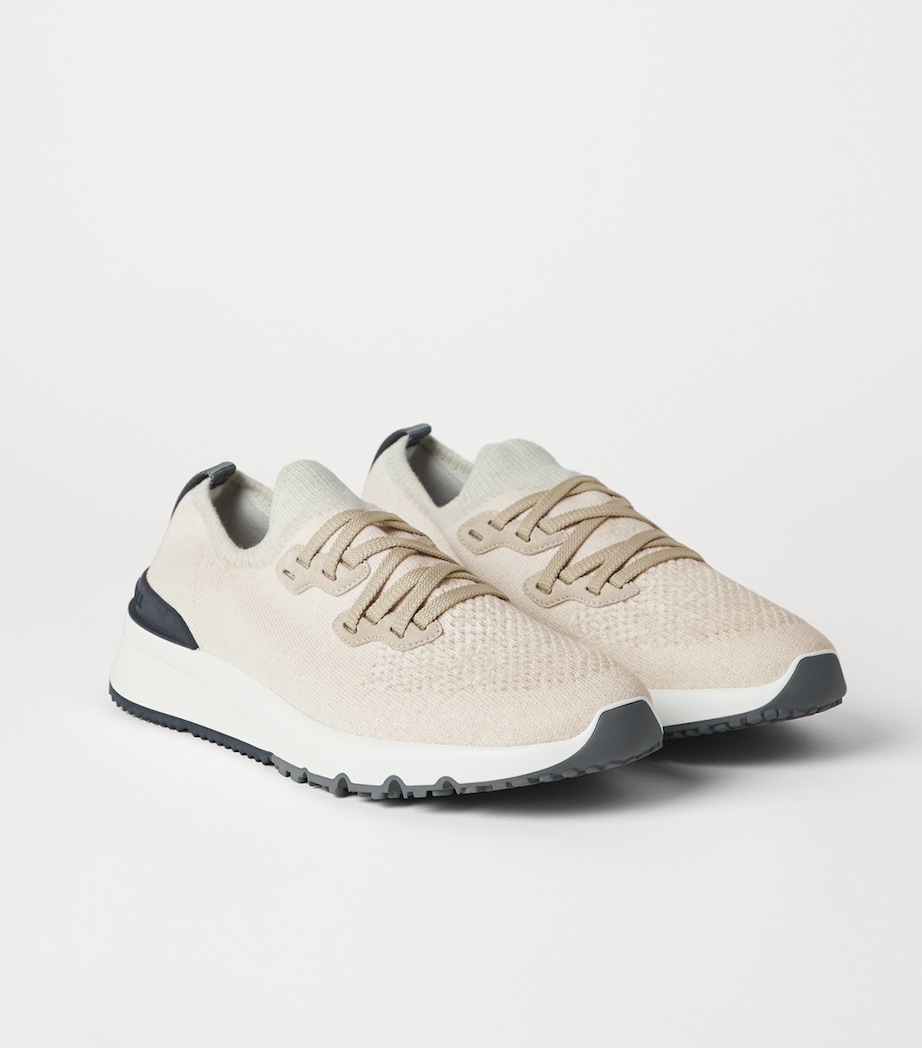 Knitted Low-Top Sneakers CW751 Image 3