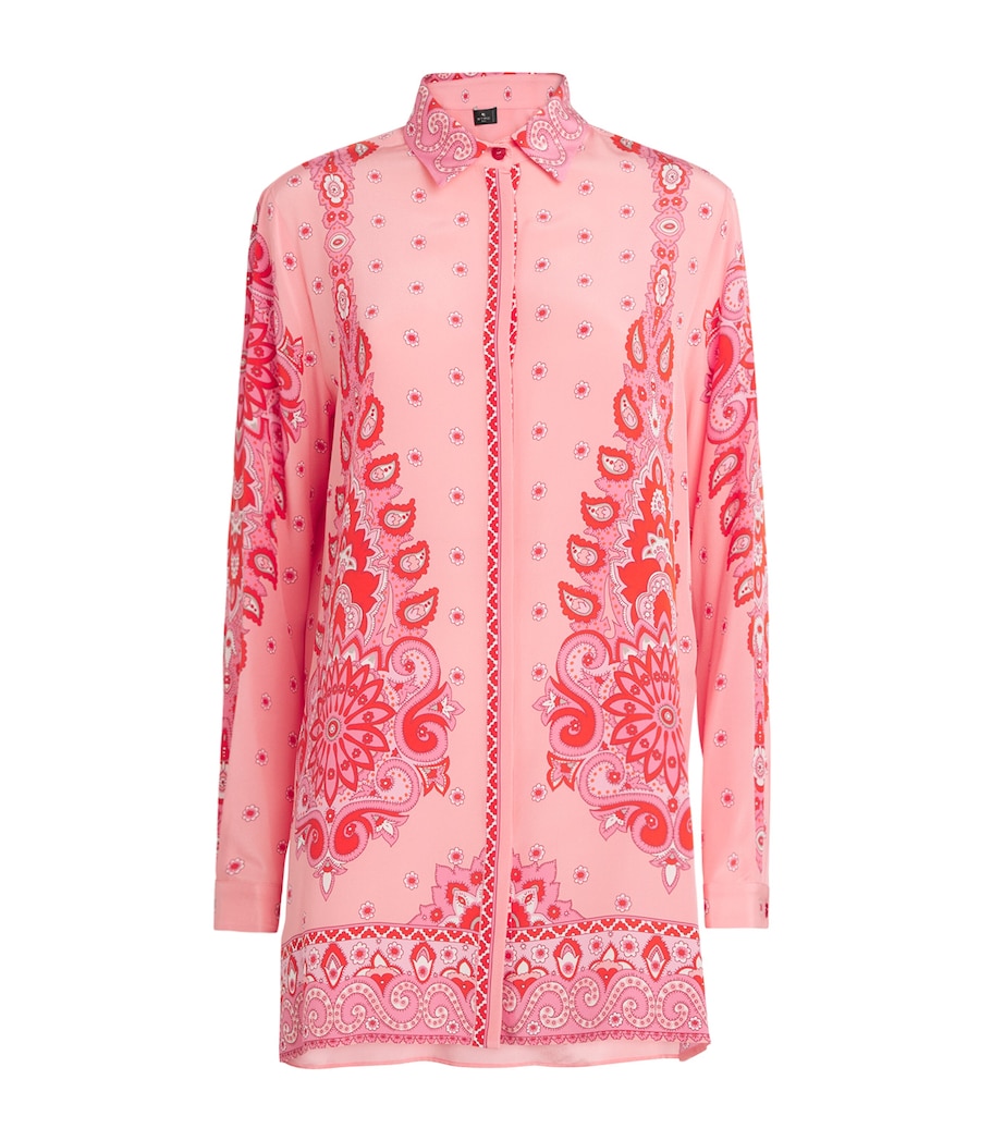 Silk Printed Shirt X0872 Image 1