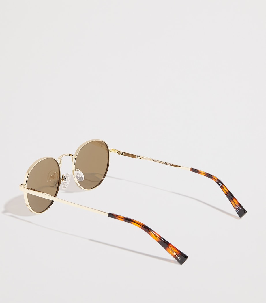 Round Lost Legacy Sunglasses GOLD Image 3
