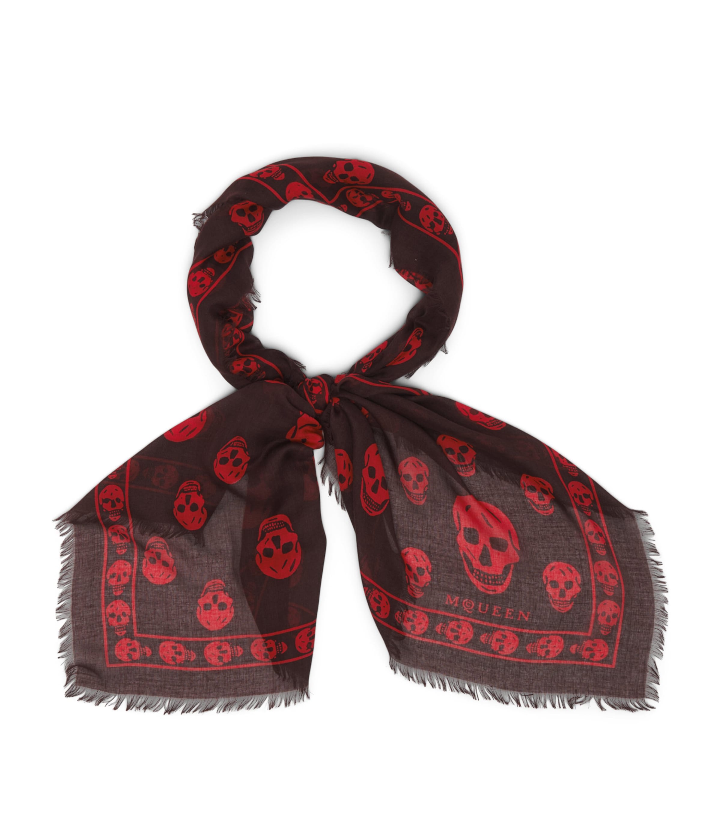 Modal-Silk Skull Scarf 6074 Image 1