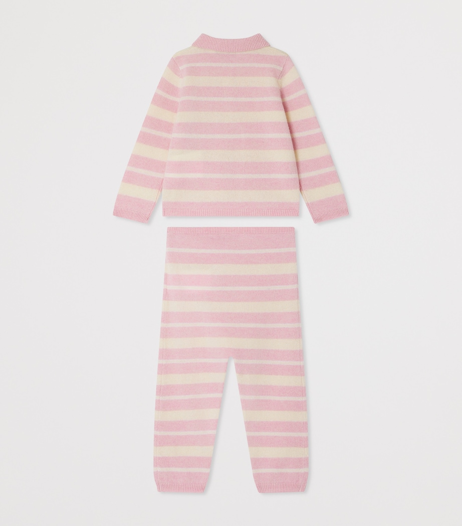 x Guest In Residence Cashmere Lumi Sweater and Trousers Set (6-18 Months) RA ROSE Image 2