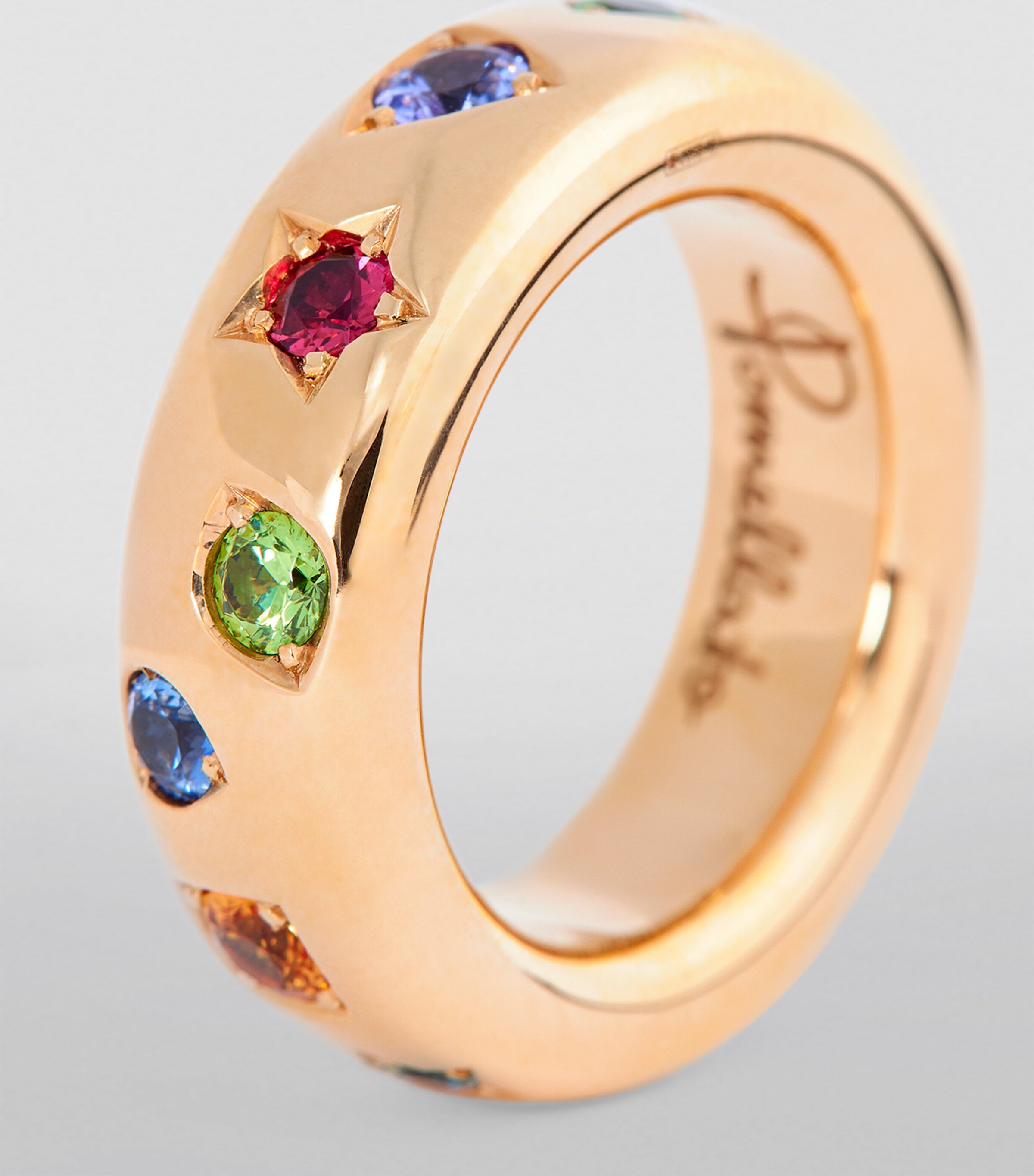 Rose Gold and Gemstone Iconica Ring 000VA Image 4
