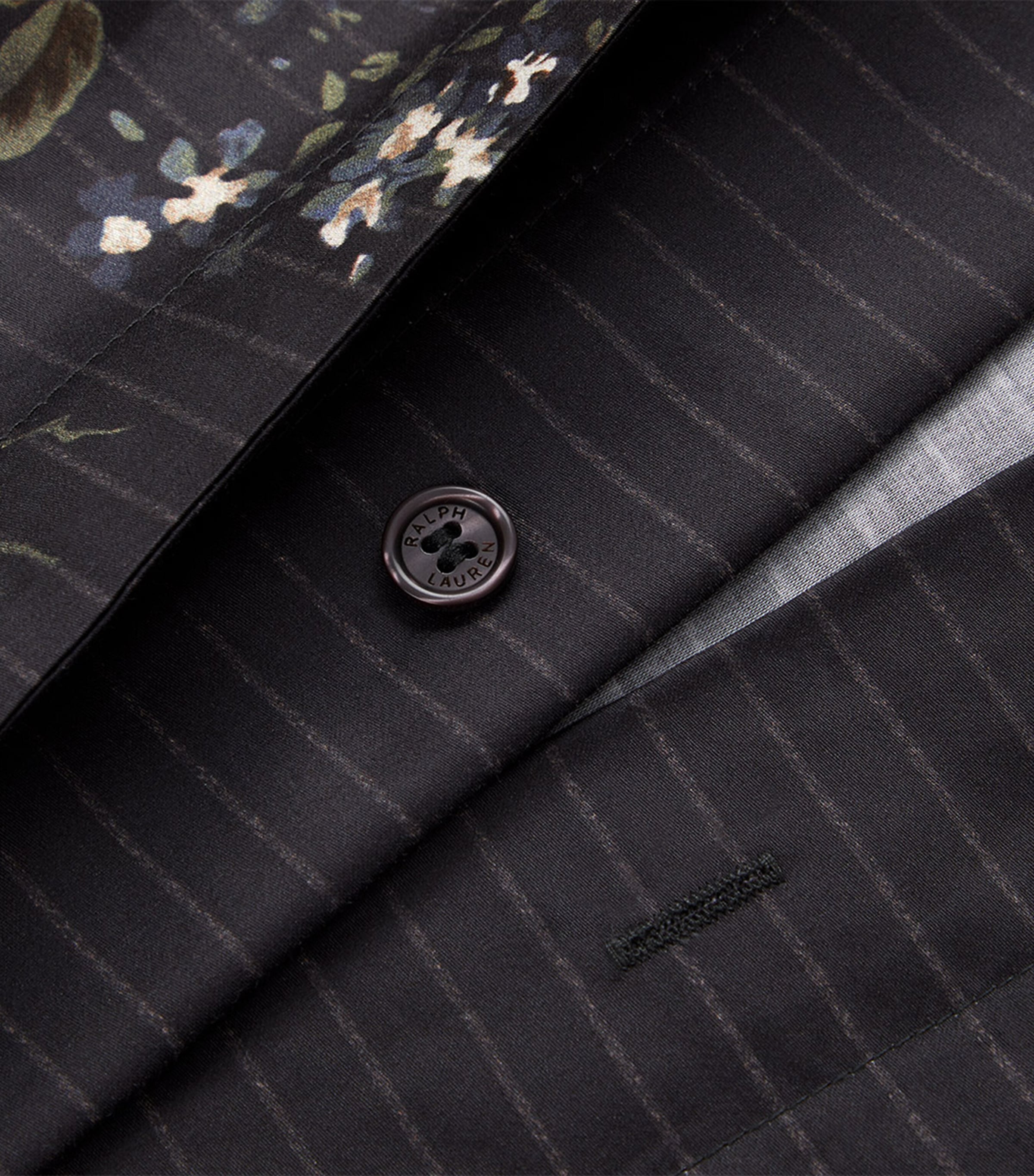 Cotton Thompson Single Duvet Cover (140cm x 200cm) CHARCOAL Image 4