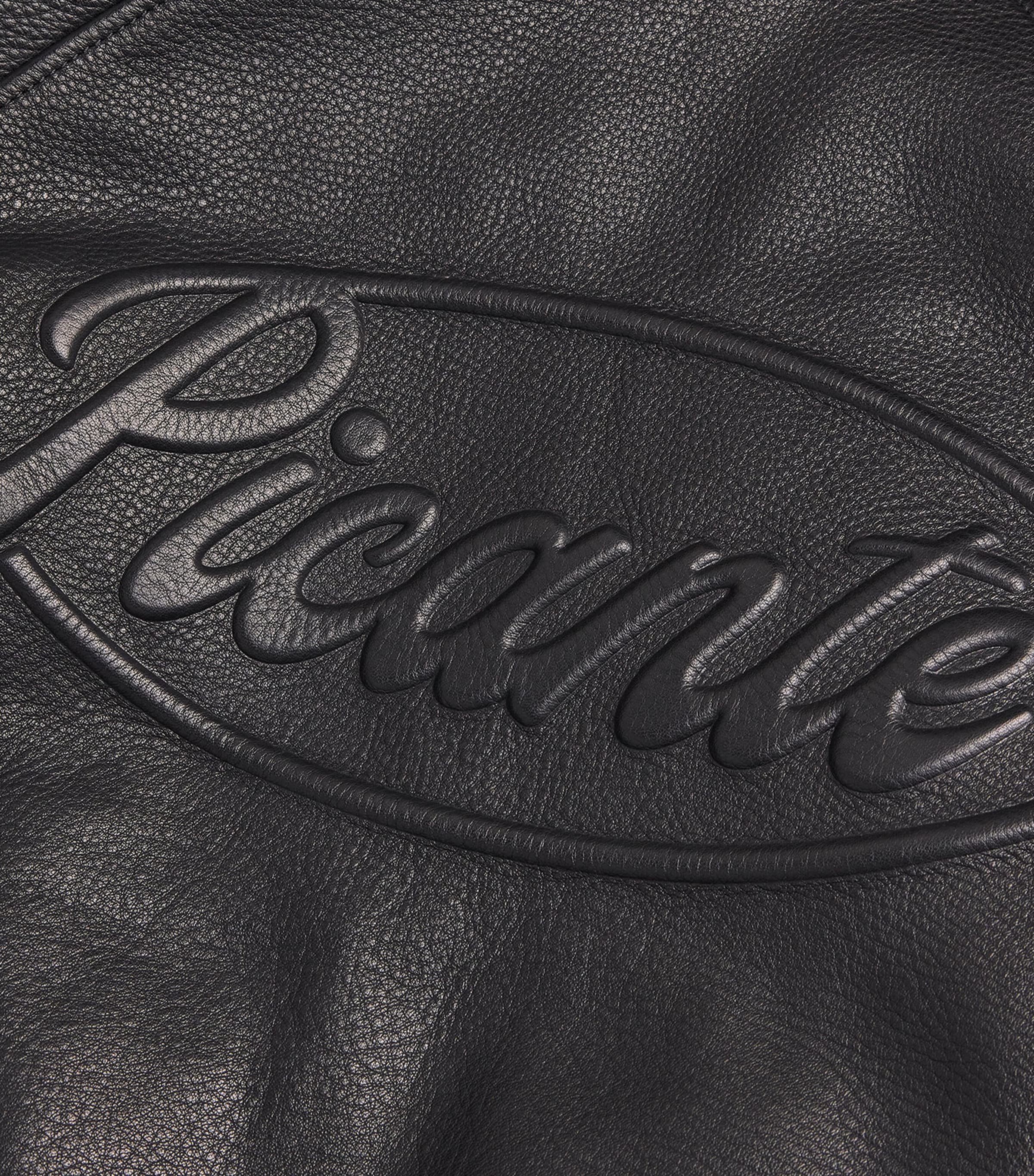 Senna Leather Jacket BLACK Image 5