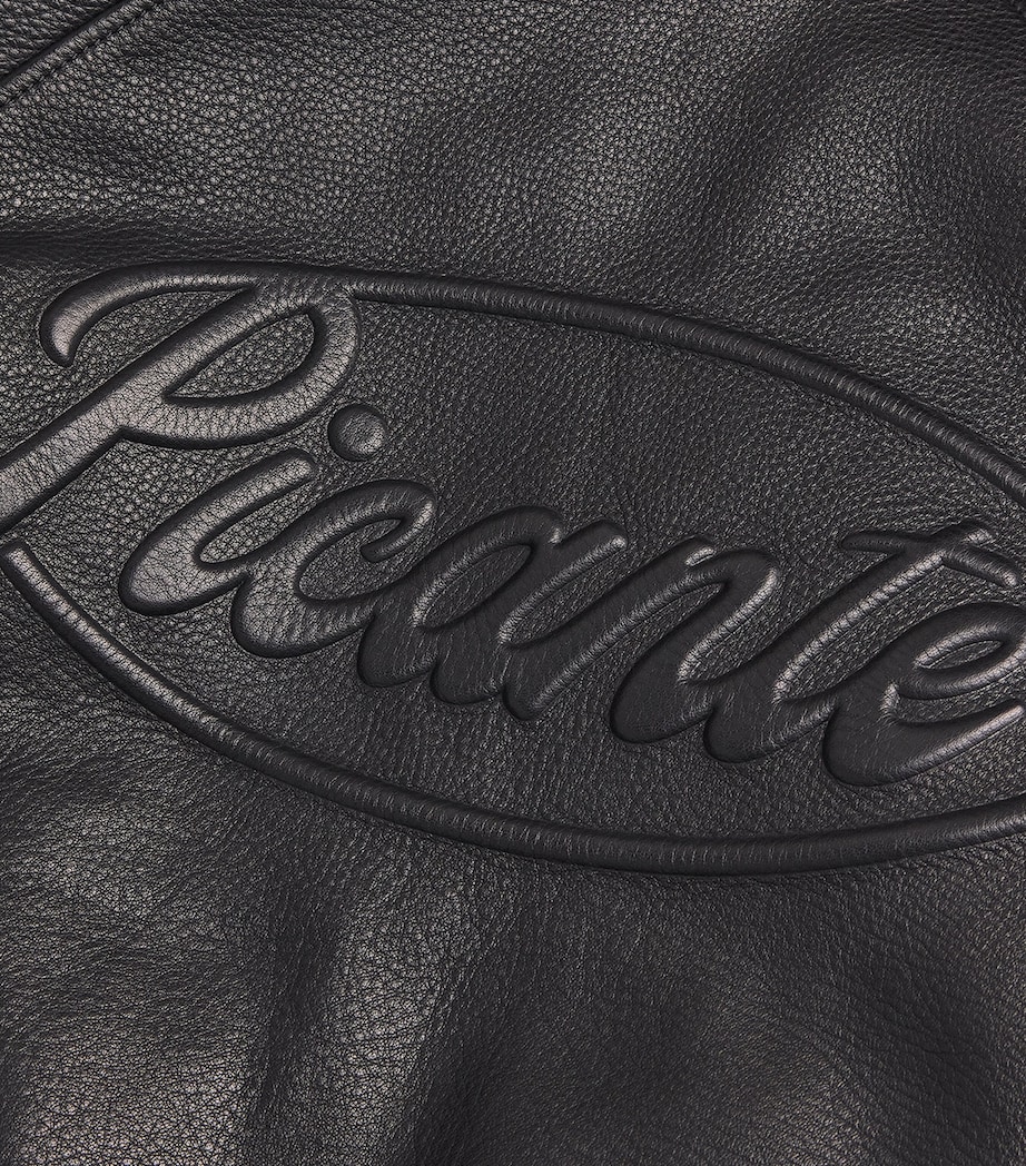 Senna Leather Jacket BLACK Image 5