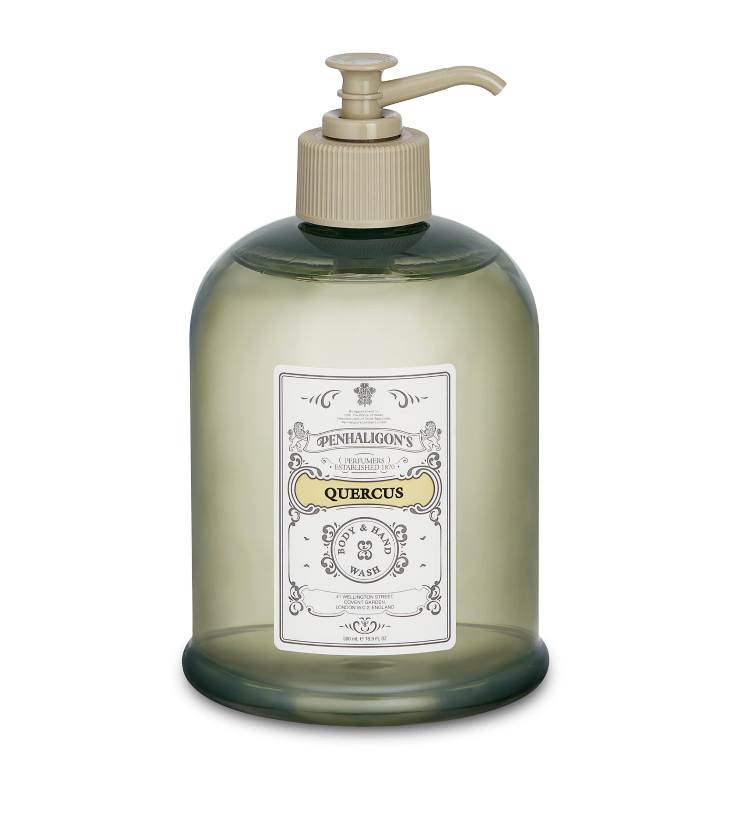 Penhaligon's Quercus Body & Hand Wash (500ml) Image 1