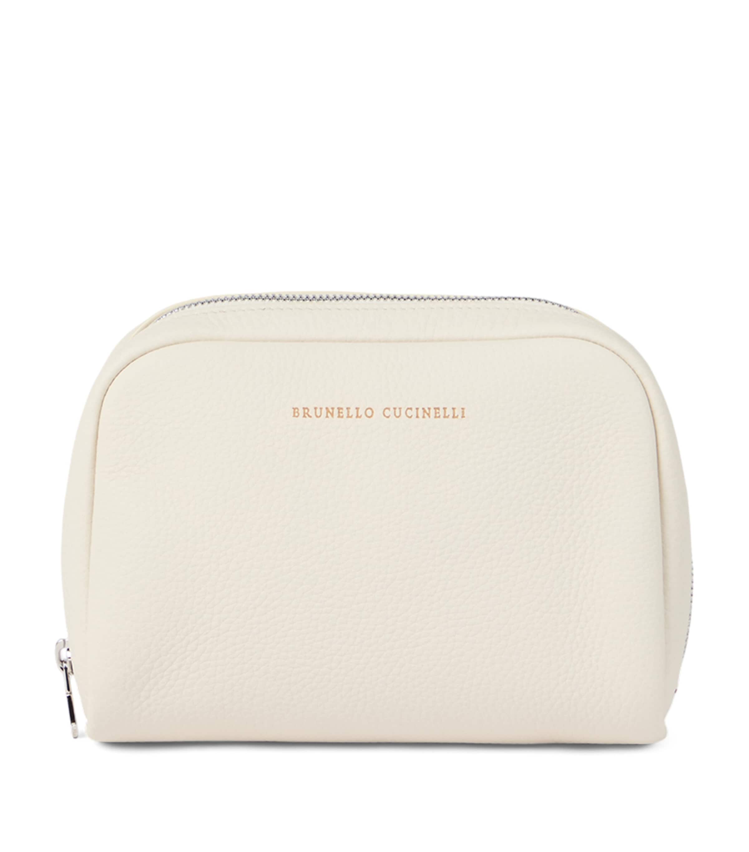 Grained Leather Wash Bag C7208 Image 1