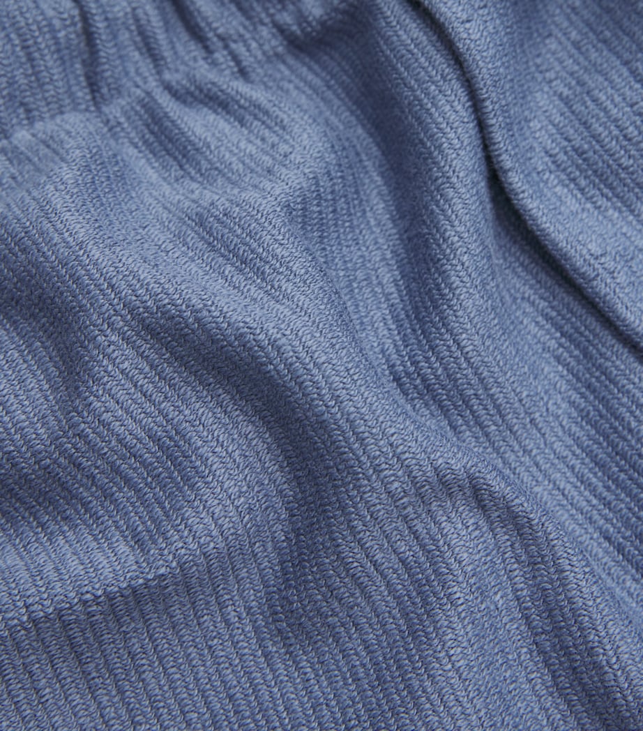 Cotton Jersey Loungy Summer Shorts 2617 VINTAGE INDIGO Image 5