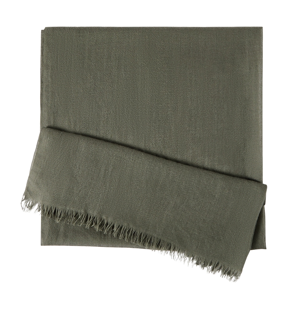 Brunello Cucinelli Cashmere-Silk Scarf Image 1