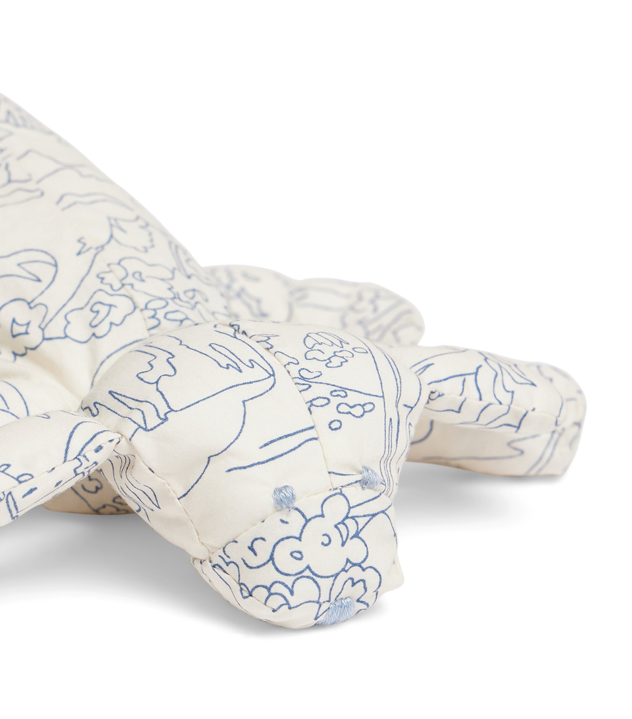 Bonpoint Cotton Dog Soft Toy (15cm) Imp Encre Image 2