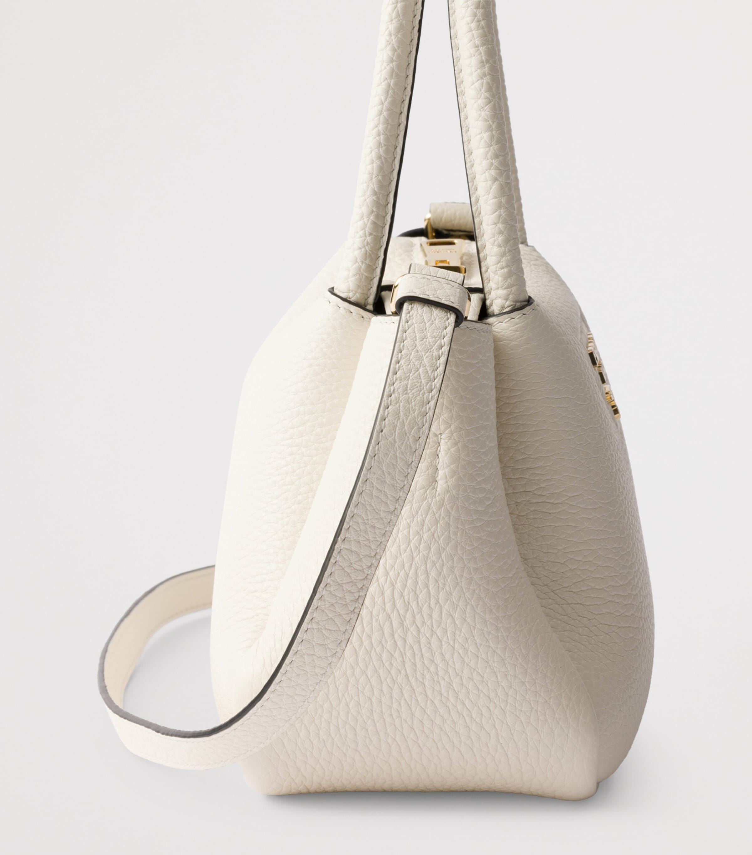 Mini Leather Top-Handle Bag F02EU Image 5