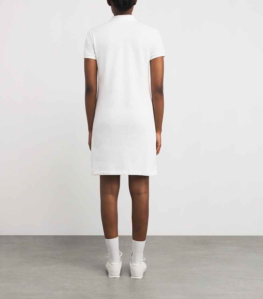 Cotton Polo Dress WHT C7196 Image 4