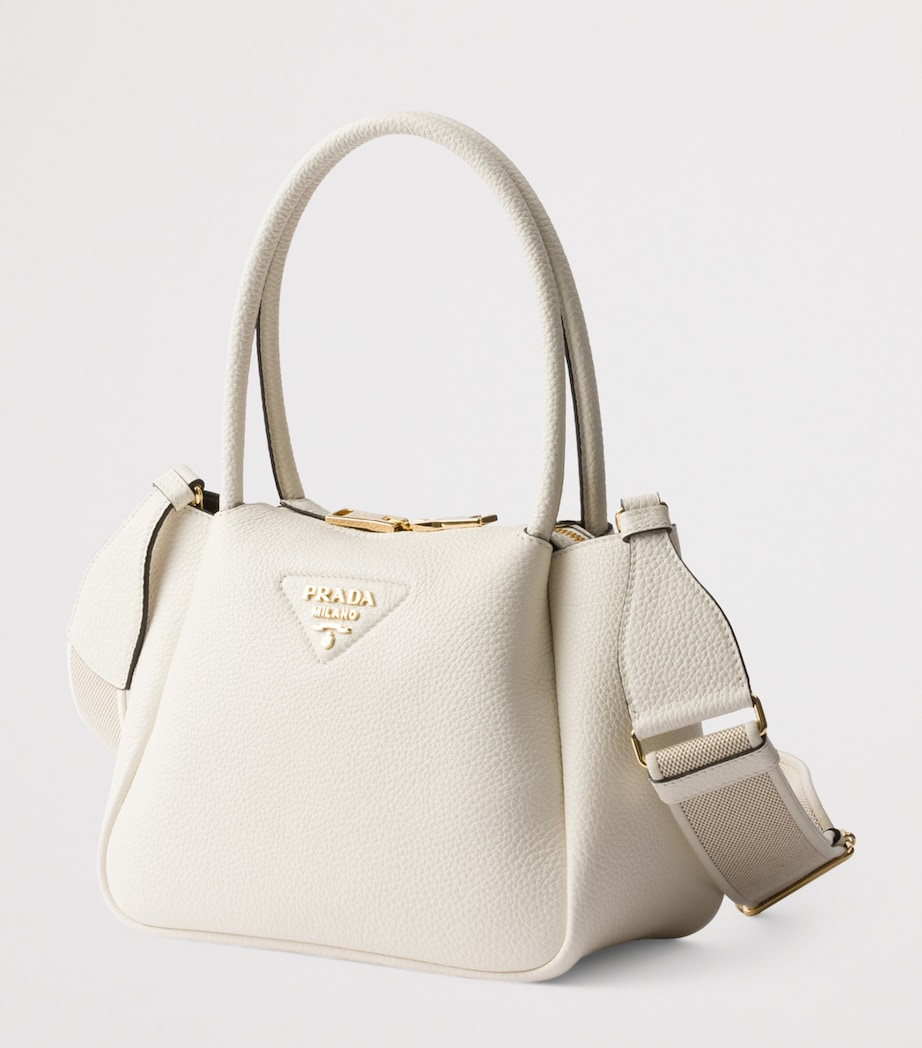 Small Leather Top-Handle Bag F02EU Image 2